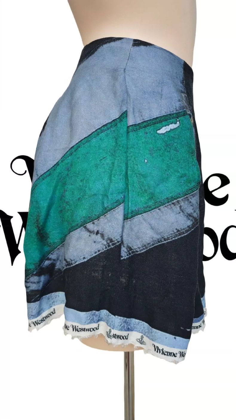 Vivienne Westwood Vivienne Westwood Blue and green skirt Size 25" / US 0 / IT 36 - 2 Thumbnail