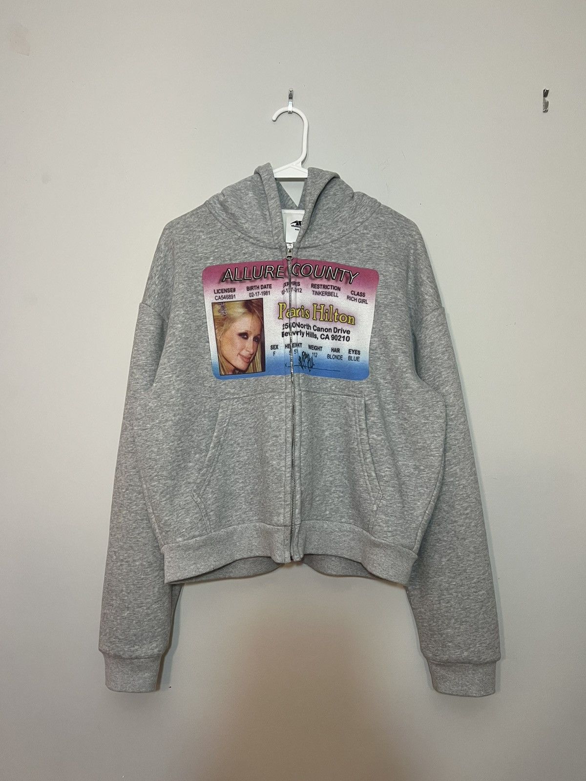 Streetwear Sun's Out x Nike Custom Grey Mama Bear Hoodie XL