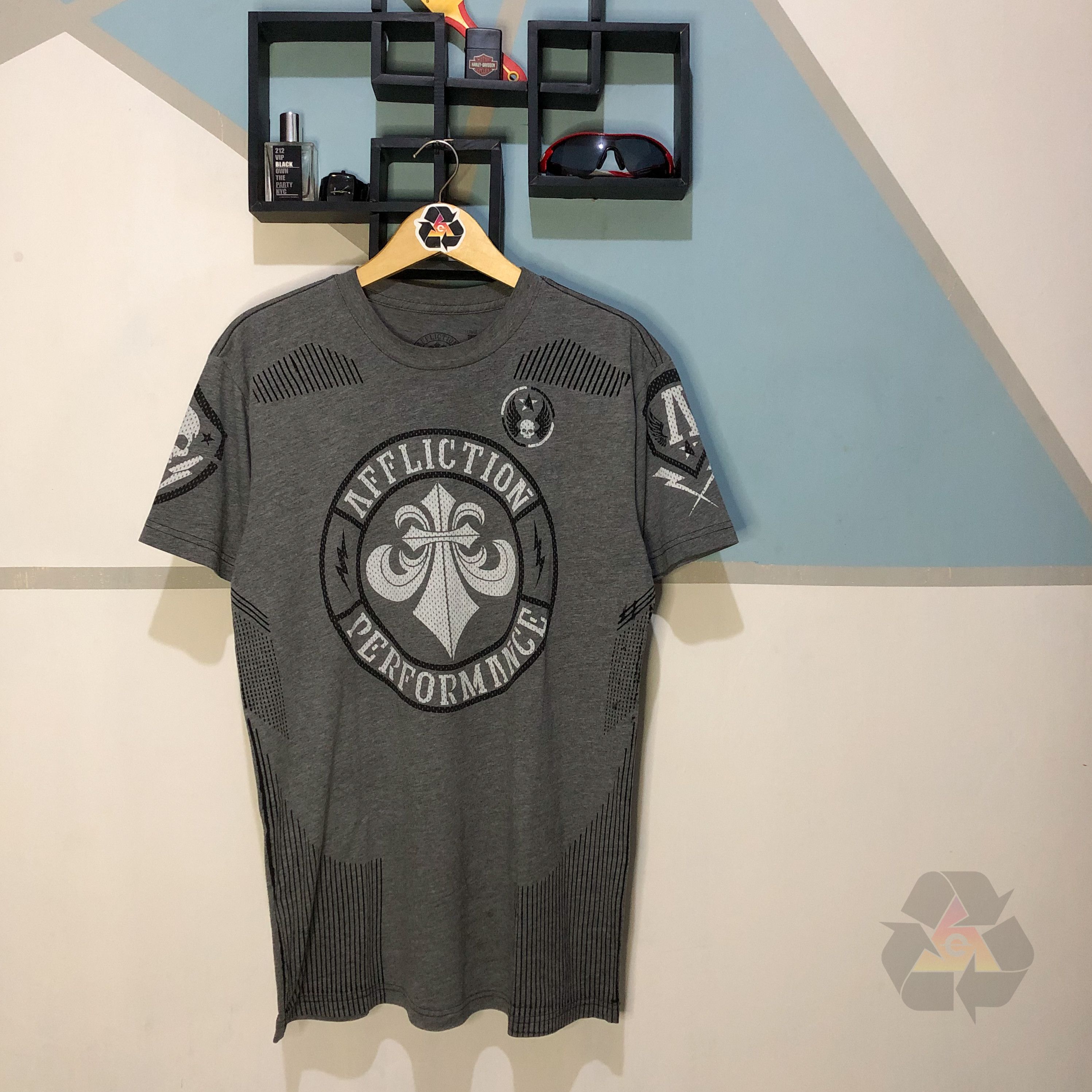 Affliction Affliction Strike Burn Hydrocore T-Shirt Size US L / EU 52-54 / 3 - 1 Thumbnail
