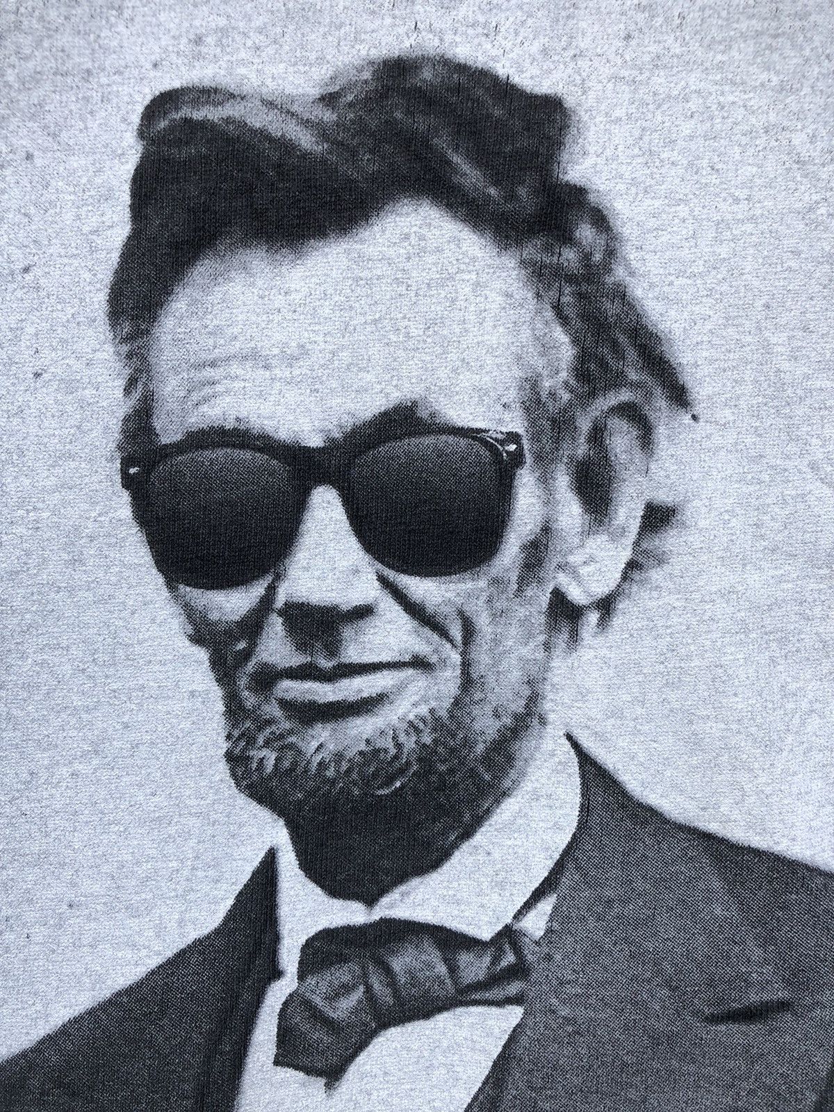 Japanese Brand × Vintage Vintage Y2K Abraham Lincoln Photo Tee Size US XL / EU 56 / 4 - 6 Thumbnail