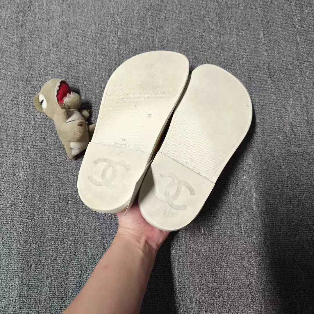 Chanel Chanel CC Sandals 98 New Size 38 Size US 7.5 / IT 37.5 - 6 Thumbnail