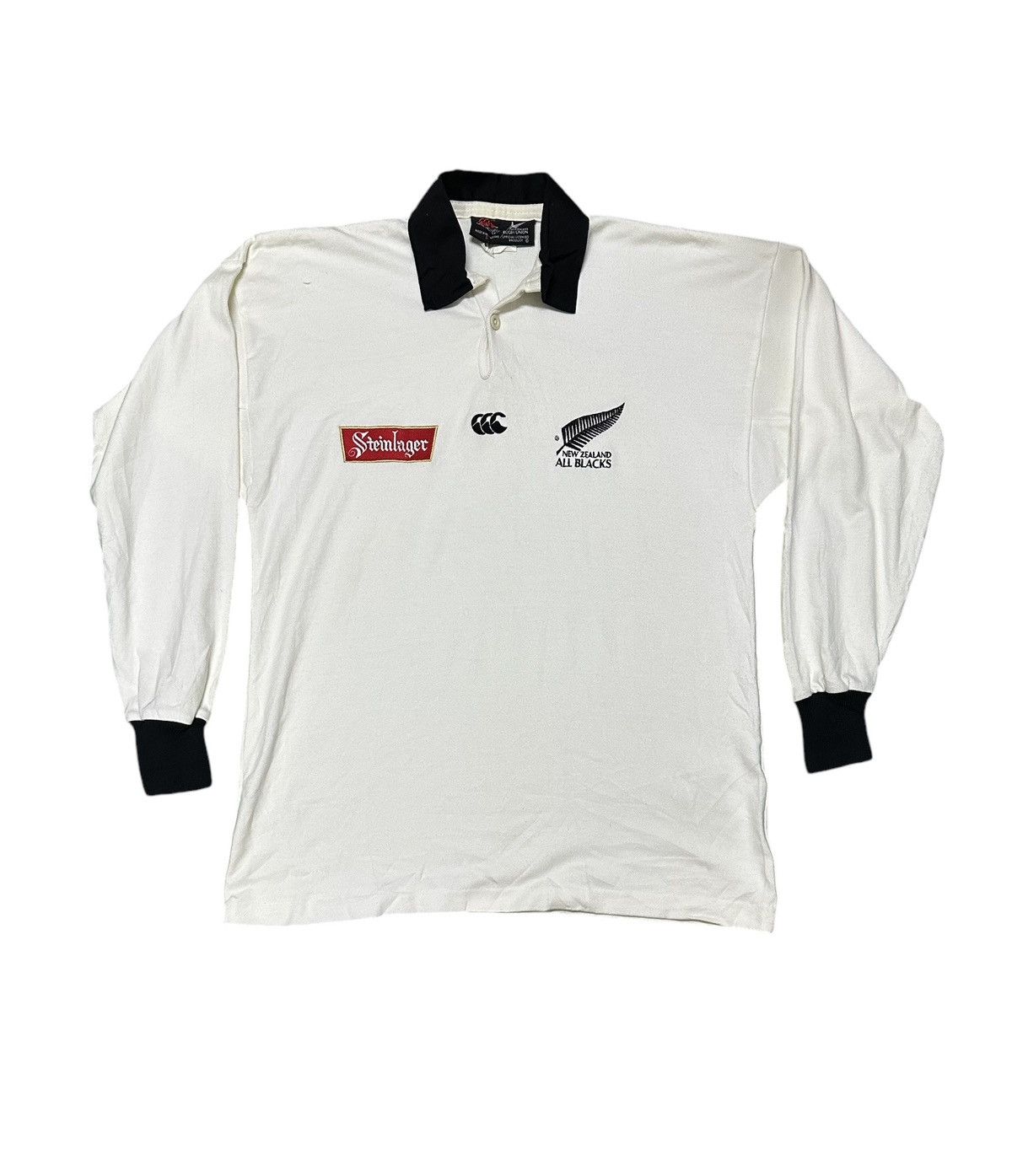 Maillot De Rugby Vintage Canterbury – Nouvelle-Zélande All Blacks – Taille S