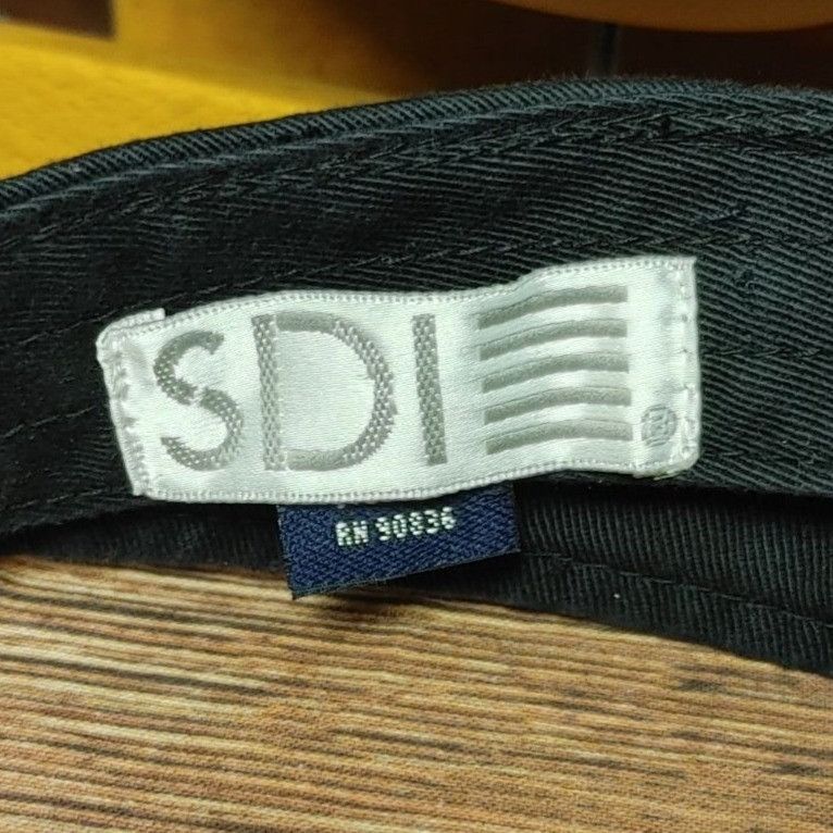 Other SDI Black Unisex Beaver Creek Adjustable Visor Hat OS Size ONE SIZE - 3 Thumbnail