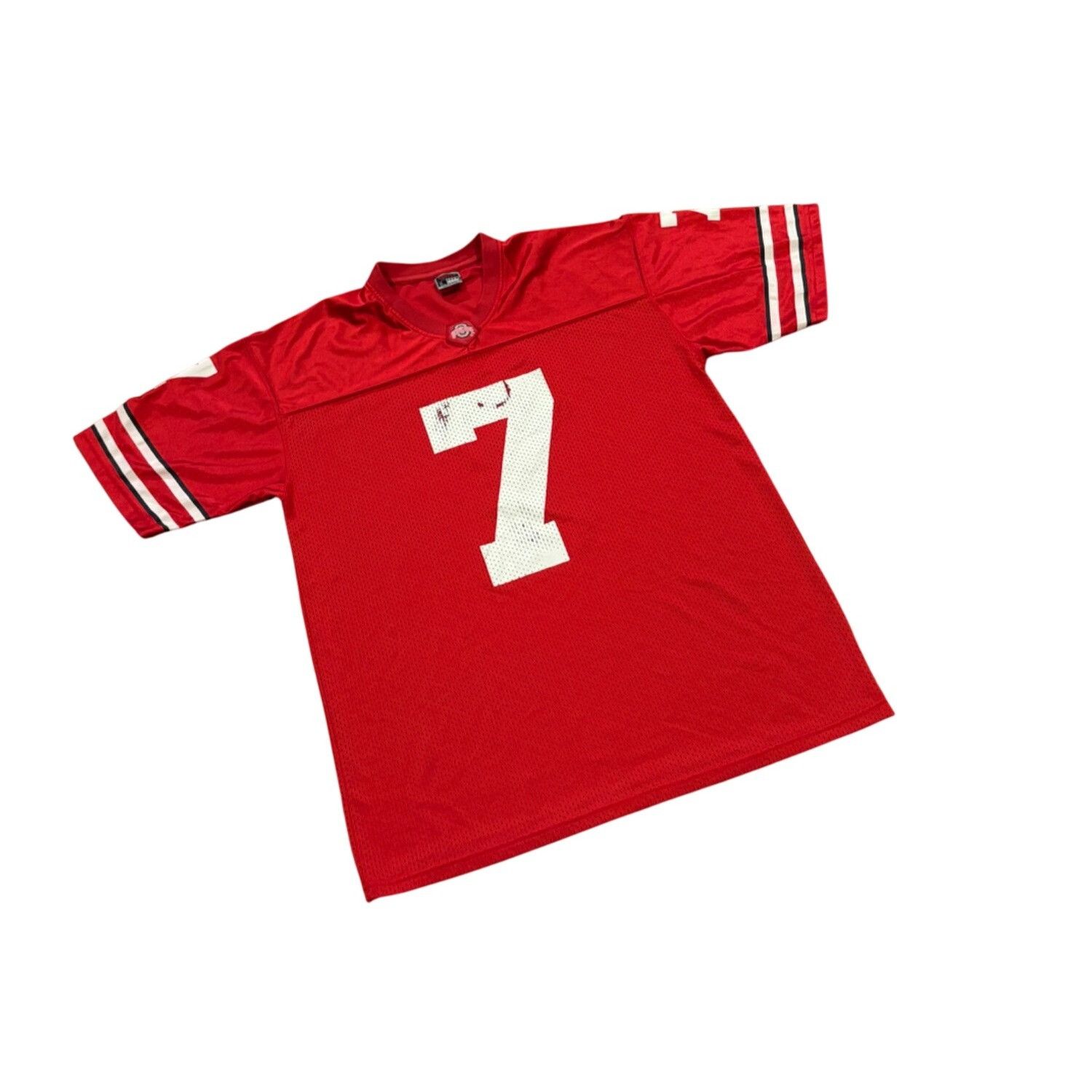 Other Ohio State Buckeyes #7 NCAA Football Jersey Atlantis Red Men Size US L / EU 52-54 / 3 - 3 Thumbnail