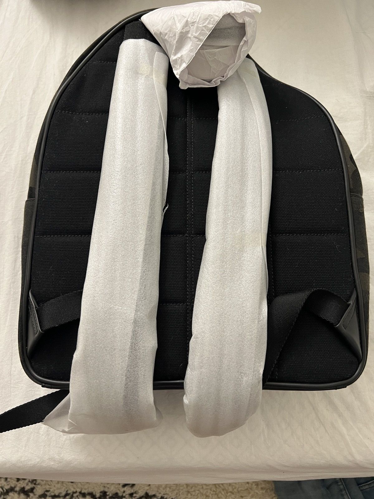 Mulberry $795 NEW Mulberry Leather Trim Camouflage Canvas Backpack Size ONE SIZE - 4 Thumbnail