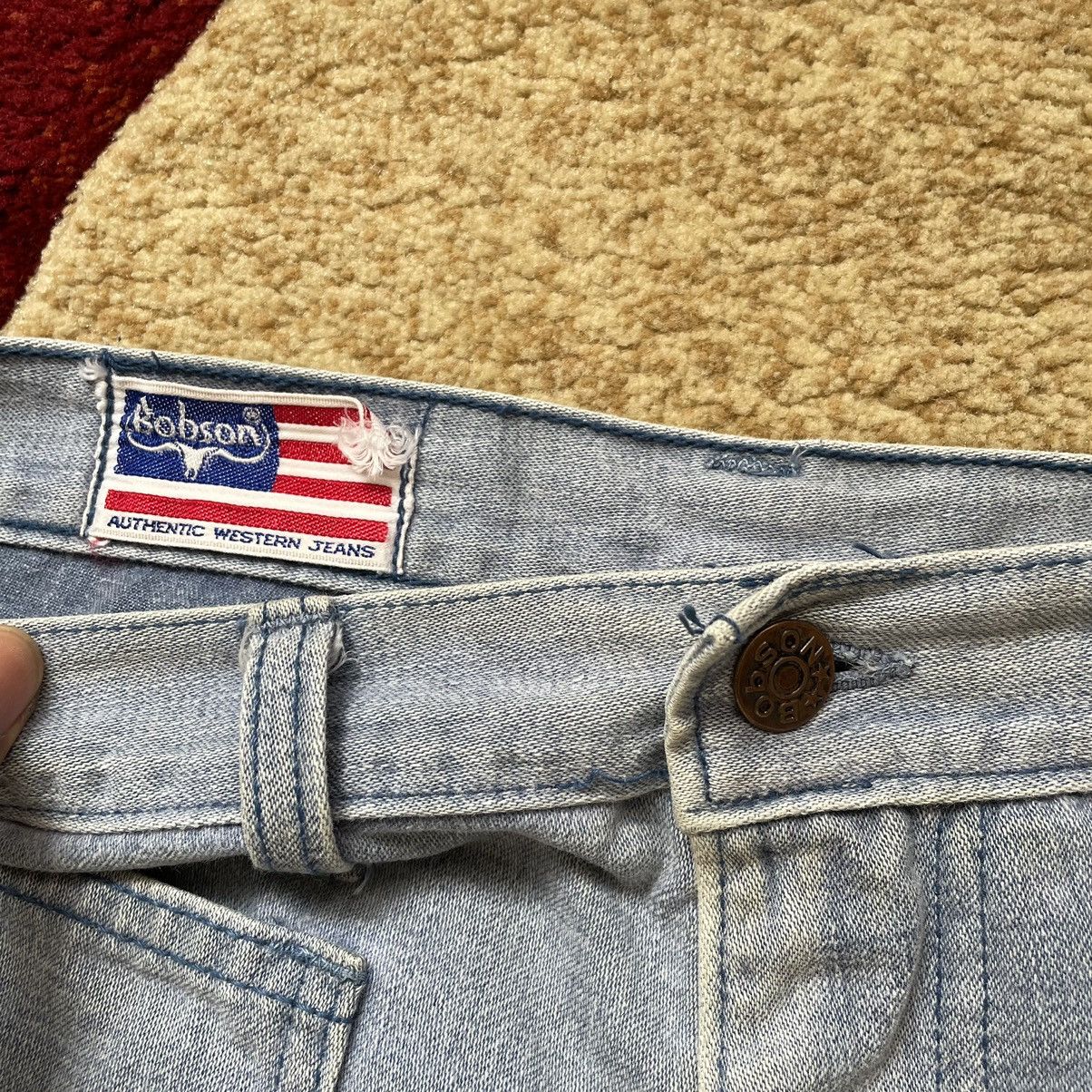 Japanese Brand × Jean × Vintage Vintage Bobson Western Cowboy Jeans Flare Size US 28 / EU 44 - 5 Thumbnail
