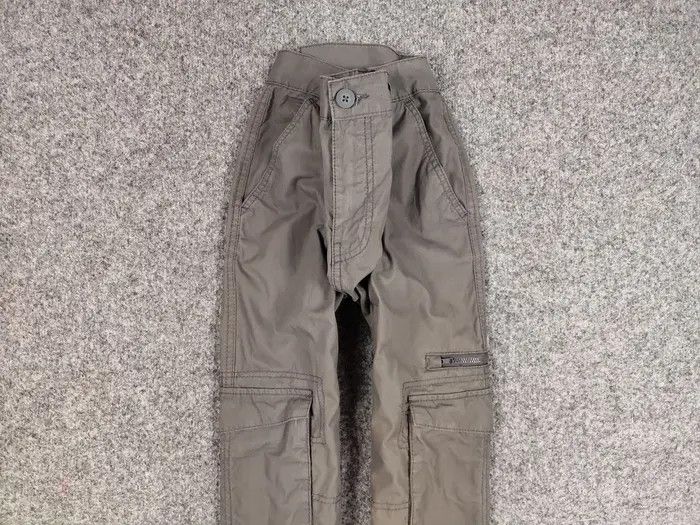 Japanese Brand Vintage 90's Cargo Pants Travis Scott Japan Zip Pocket Gray Size US 36 / EU 52 - 3 Thumbnail