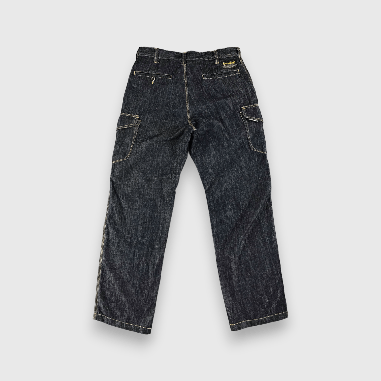 Japanese Brand Evenriver Denim Multi Pocket Denim Cargo Pant-J187 Size US 32 / EU 48 - 2 Thumbnail