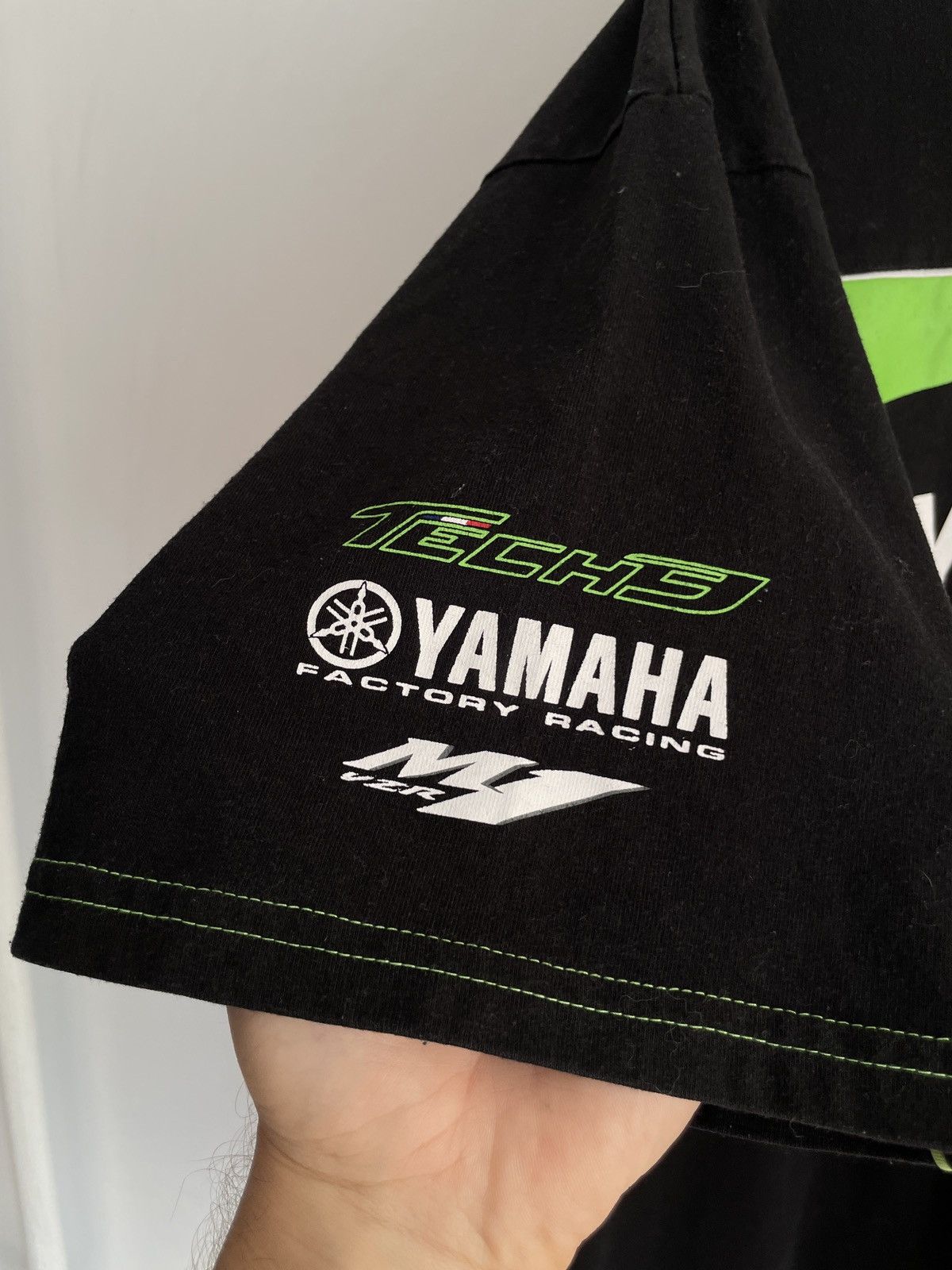 Vintage Yamaha Factory Racing Tech3 Oversize Tshirt Size US XXL / EU 58 / 5 - 4 Thumbnail