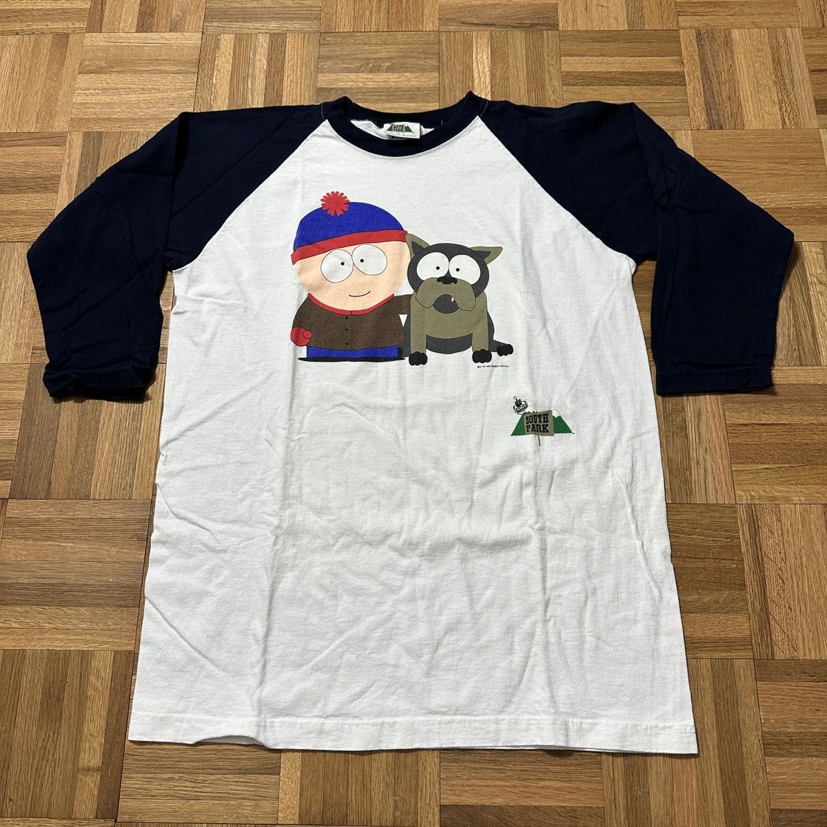 Vintage Vintage South Park Stan & Sparky raglan long sleeve tee Size US L / EU 52-54 / 3 - 1 Thumbnail