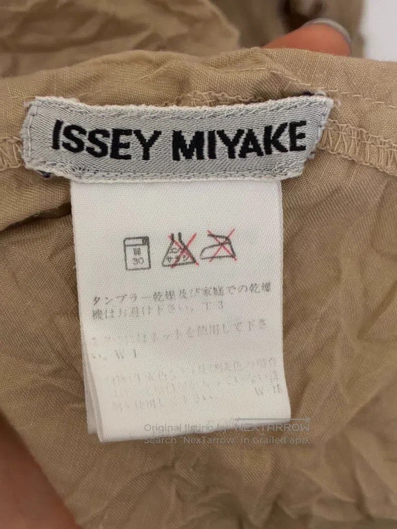 Issey Miyake Issey Miyake Linen Pleated Shirt Size M / US 6-8 / IT 42-44 - 6 Thumbnail