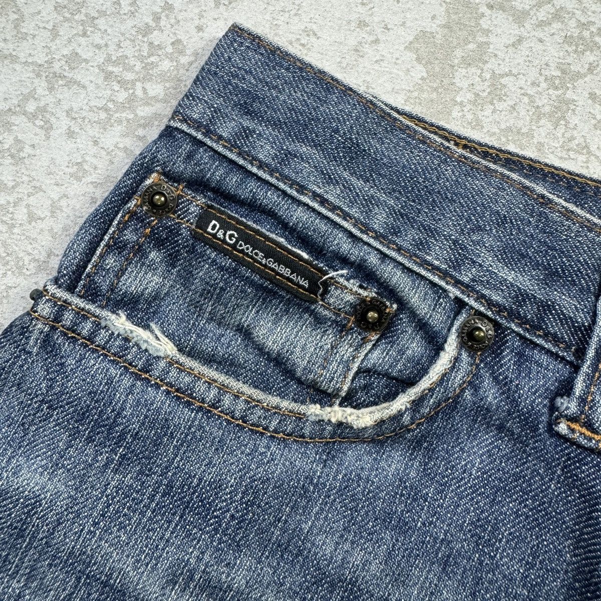 Dolce & Gabbana Dolce & Gabbana Distressed Denim Size US 28 / EU 44 - 10 Thumbnail