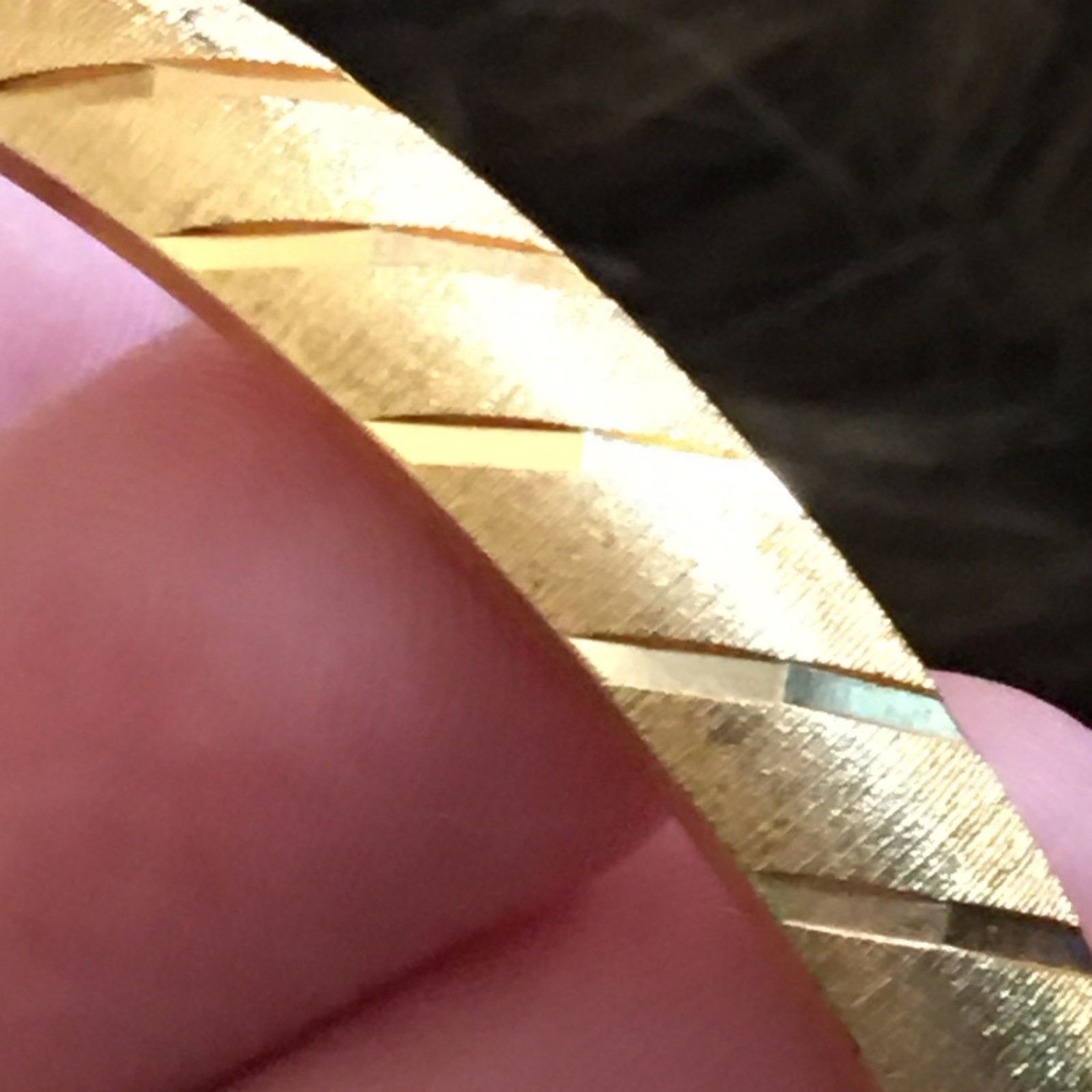 Monet Vintage Monet gold Diamond cut bangle bracelet Size ONE SIZE - 5 Thumbnail