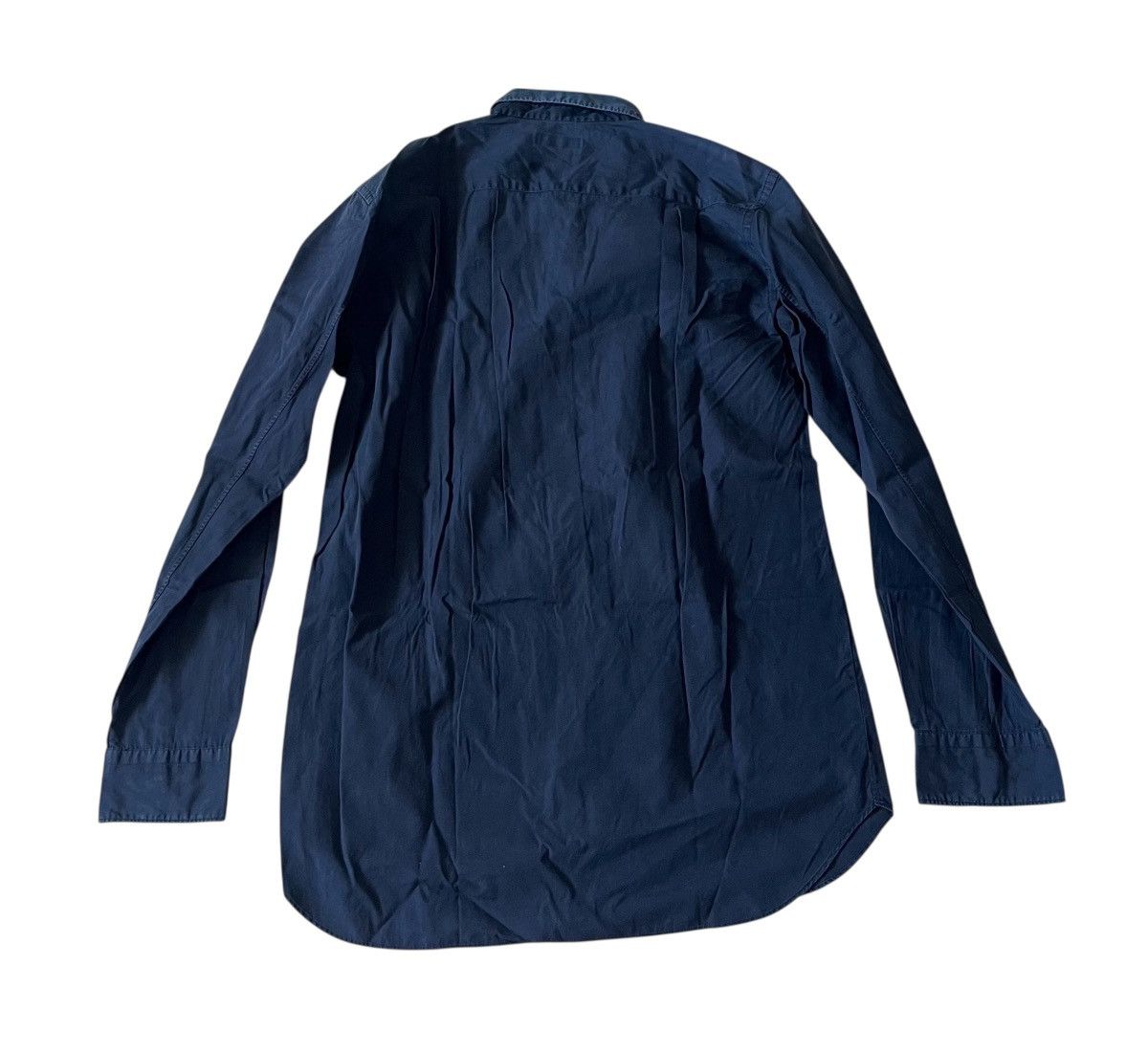 Comme des Garcons Vintage cdg homme plus hidden pockets dark navy button up Size US S / EU 44-46 / 1 - 5 Thumbnail