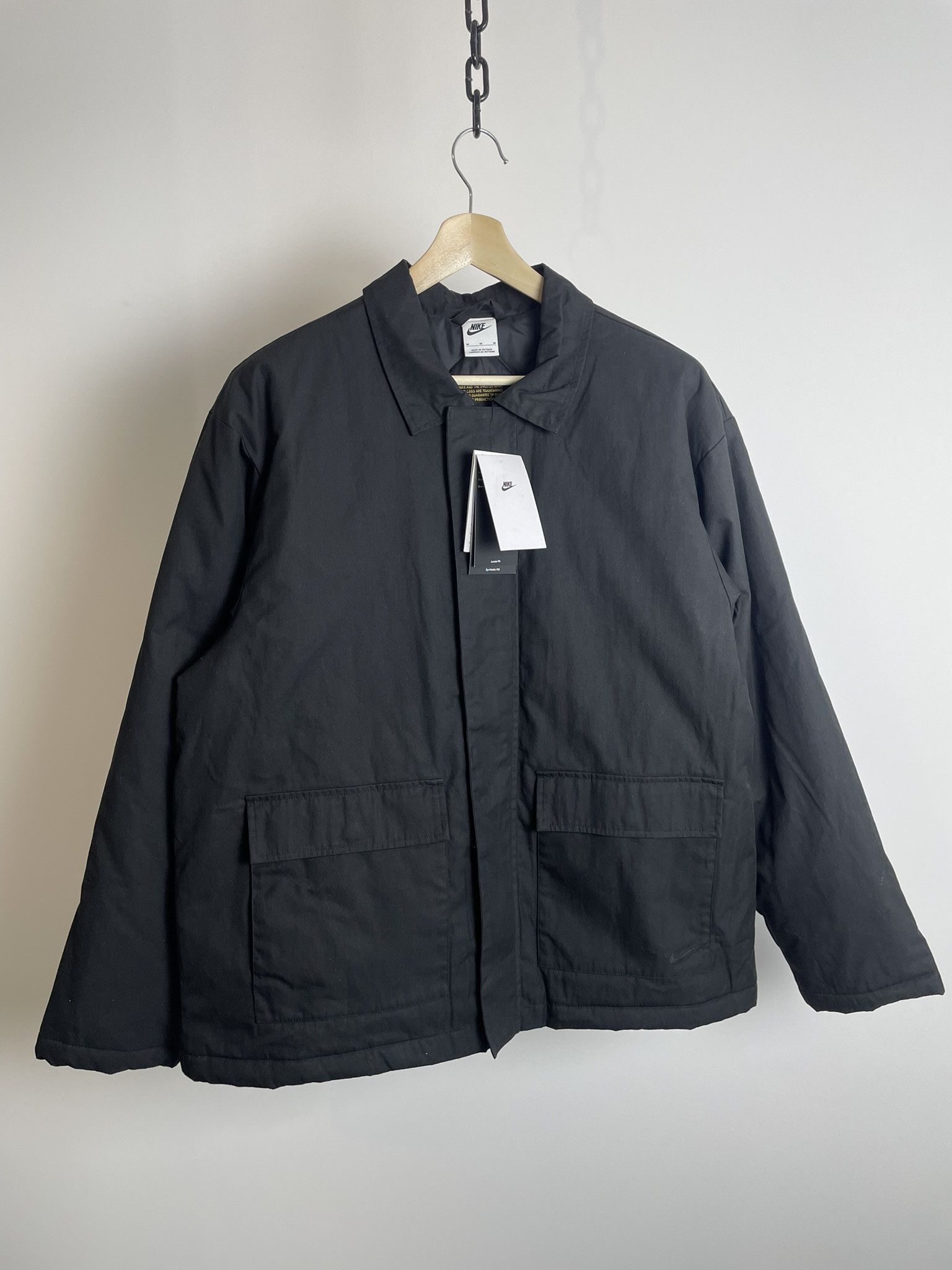 Nike NEW Nike Life Waxed Canvas Work Jacket Size US M / EU 48-50 / 2 - 1 Thumbnail