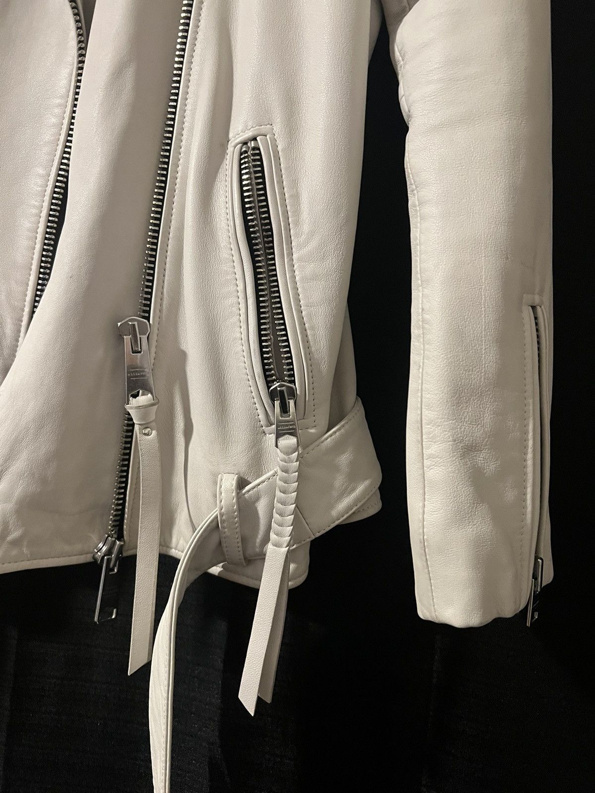 Allsaints Allsaints lamb leather motorcycle jacket size medium Size US M / EU 48-50 / 2 - 2 Thumbnail