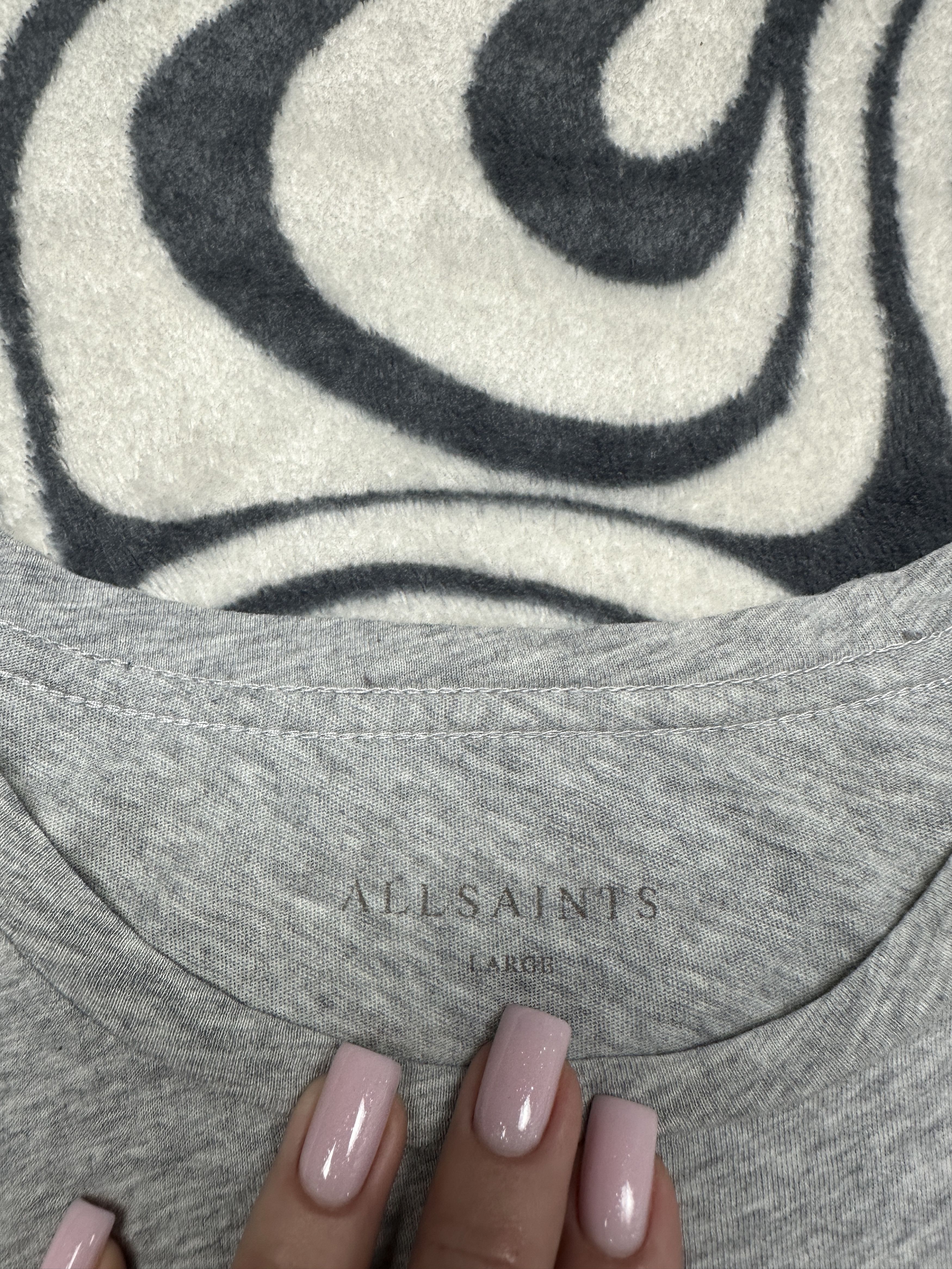 Allsaints AllSaints Mens Tonic Crew Neck T-Shirt Size US L / EU 52-54 / 3 - 4 Thumbnail