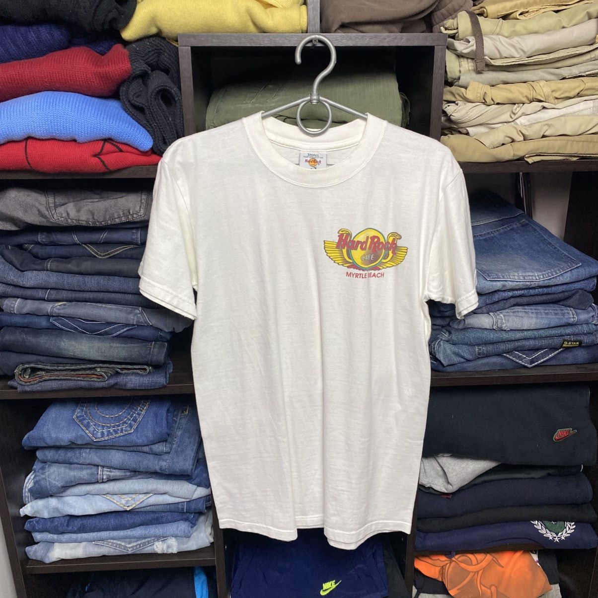 Hard Rock Cafe Vintage Hard Rock Graphic Logo y2k skate made in USA tee Size US S / EU 44-46 / 1 - 5 Thumbnail