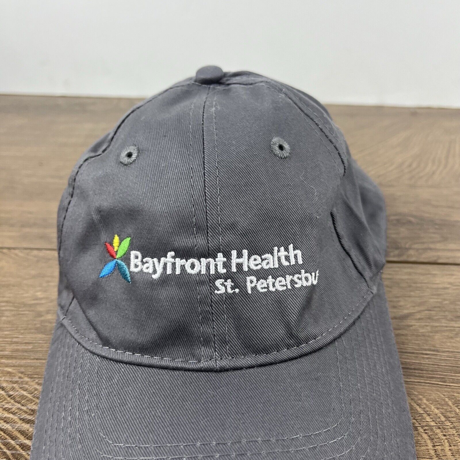 Other Bayfront Health St Petersburgh Hat Gray Hat Adjustable Hat G Size ONE SIZE - 7 Thumbnail