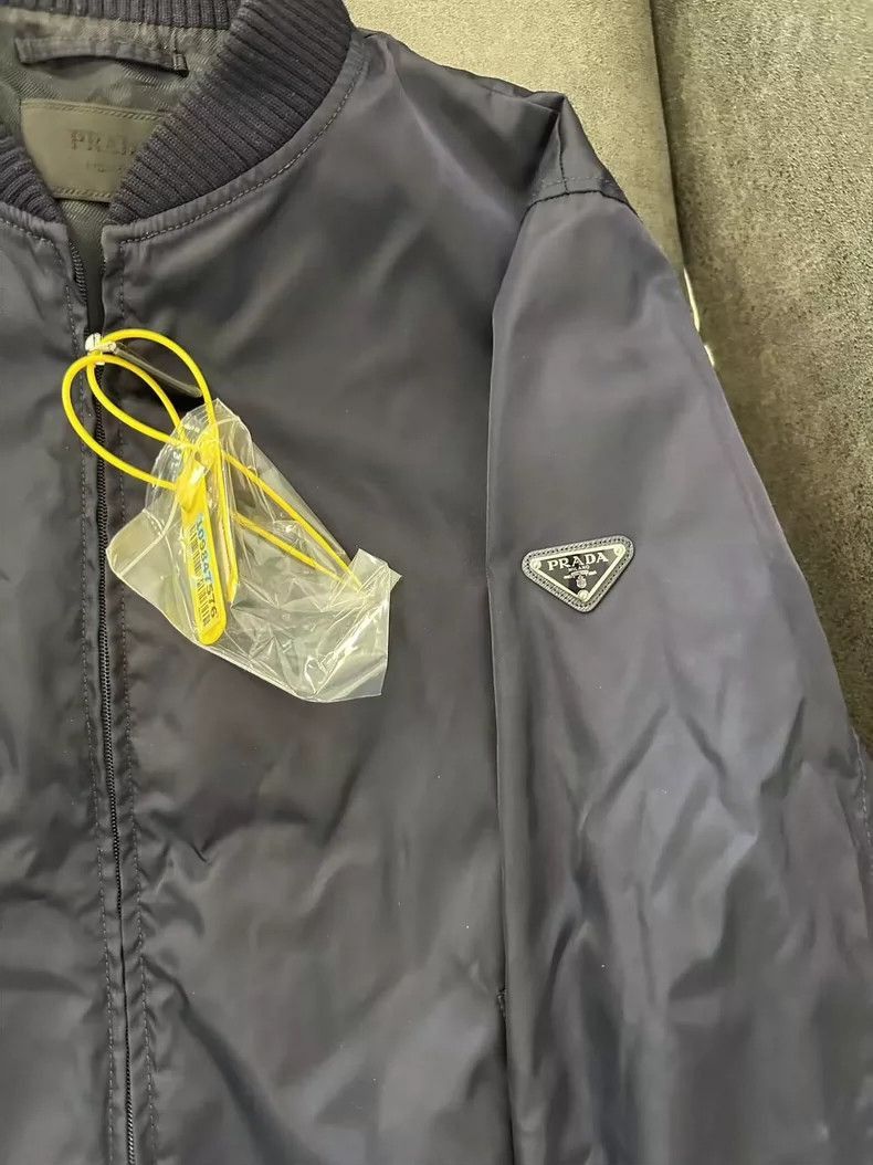 Prada Prada Classic Pilot Jacket in Excellent Condition -2505 Size US L / EU 52-54 / 3 - 2 Thumbnail
