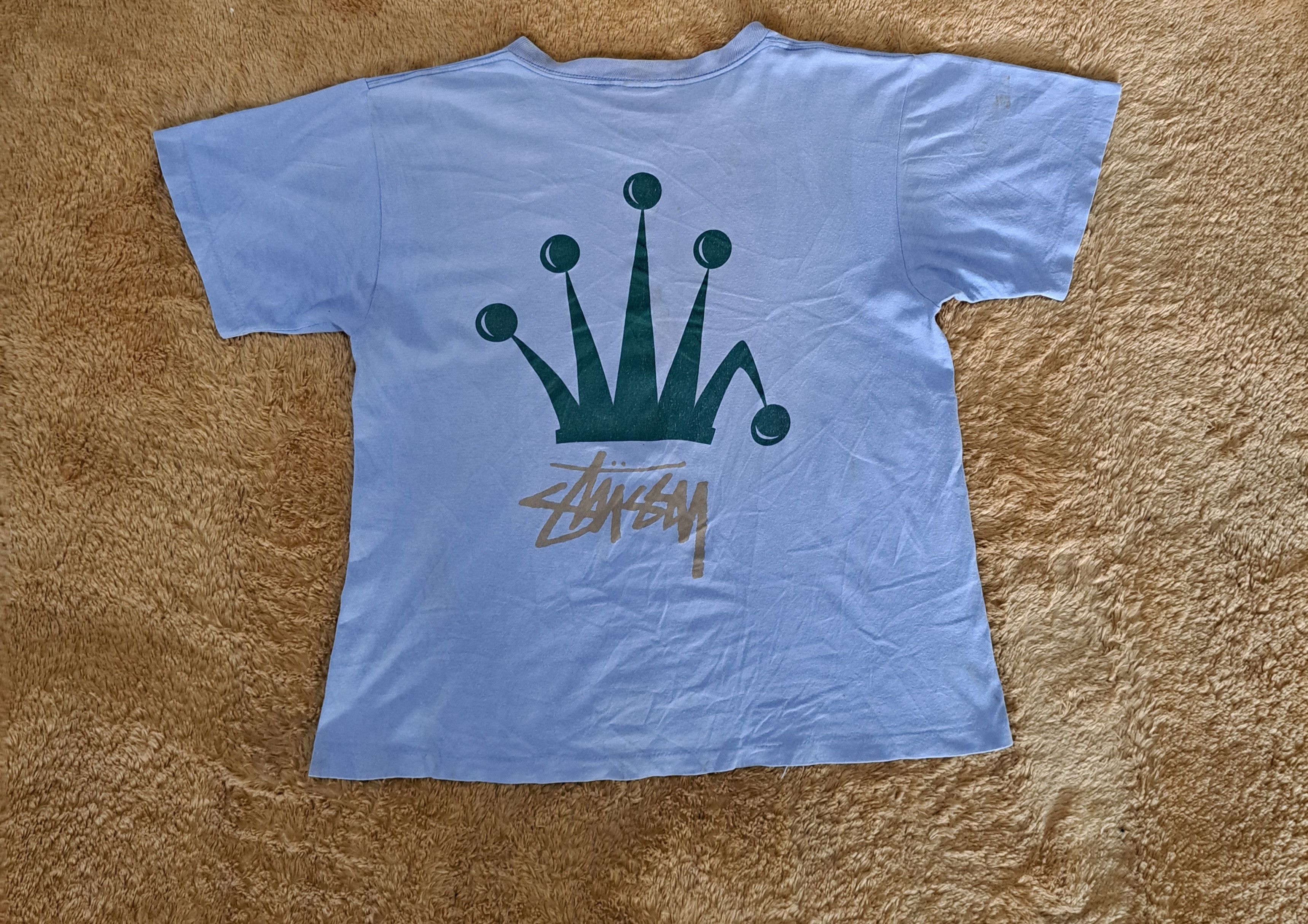 Vintage Stussy Crown Shirt | Grailed