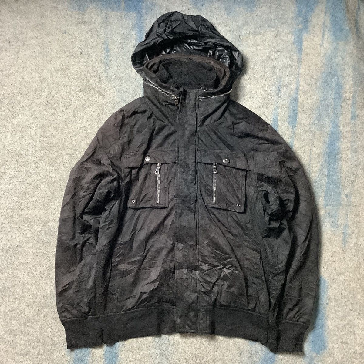 If Six Was Nine × In The Attic × Le Grande Bleu (L.G.B.) Sunfading In The Attic Bikers Jacket Style If Six Was Nine Size US M / EU 48-50 / 2 - 5 Thumbnail