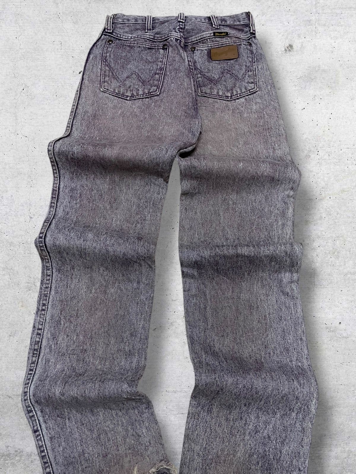 Wrangler VINTAGE WRANGLER DESIGNER USA OG PURPLE FADED POP DENIM Size US 27 - 13 Thumbnail
