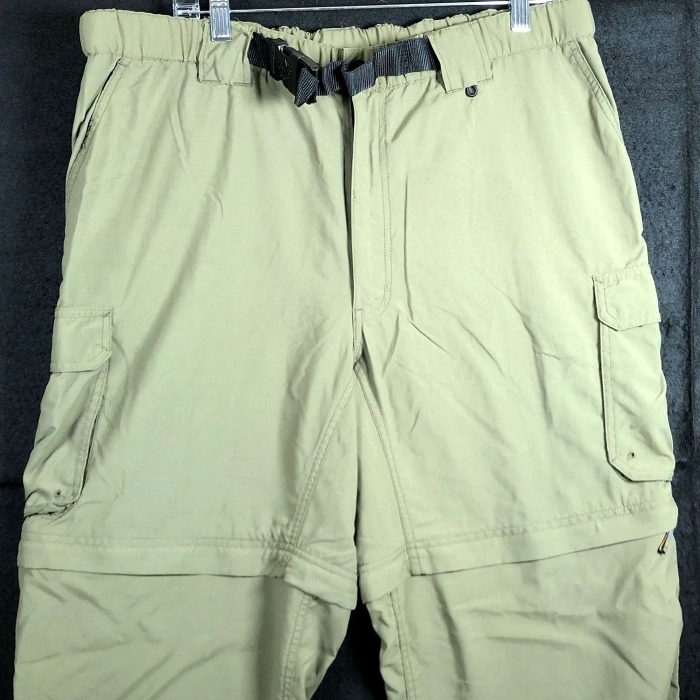 Vintage Boy Scouts of America Mens Pants Green Uniform Convertible Cargo Large Size US 33 - 2 Thumbnail