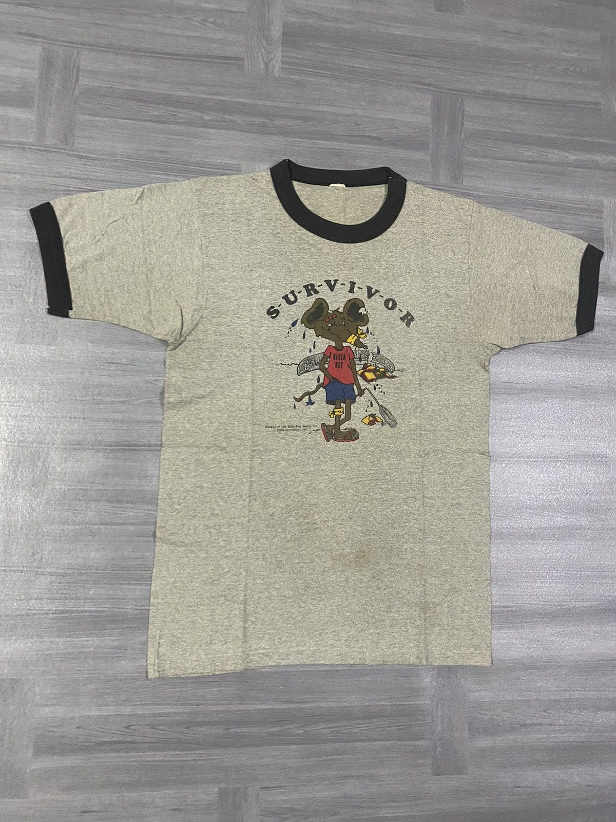 Vintage Vintage Survivor Wizard of the Hills River Rat Series 1987 Size US S / EU 44-46 / 1 - 3 Thumbnail