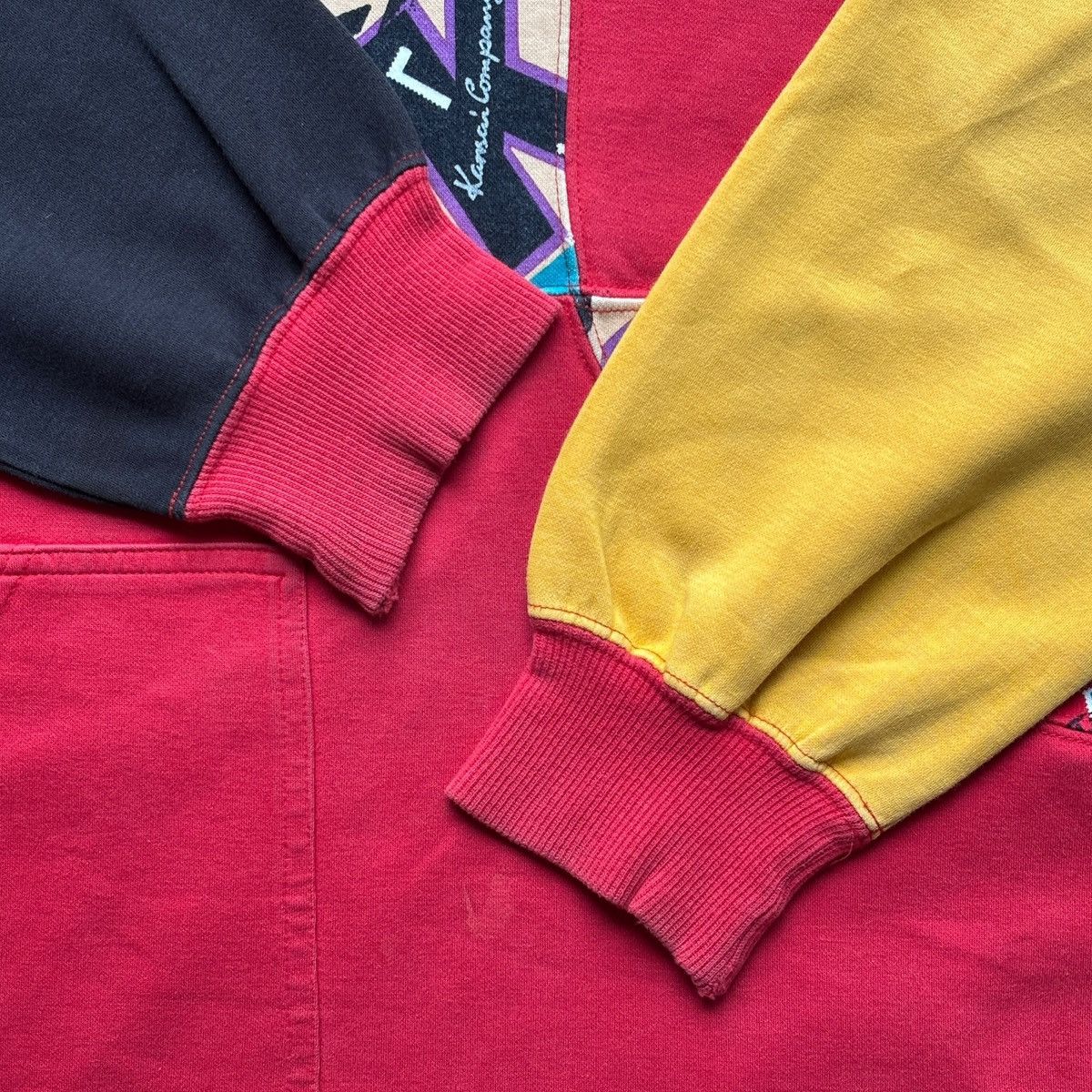 Japanese Brand × Kansai Yamamoto × Vintage Kansai 02 Kansai Yamamoto Tokyo Japan Sweatshirt Jacket Size US M / EU 48-50 / 2 - 8 Thumbnail