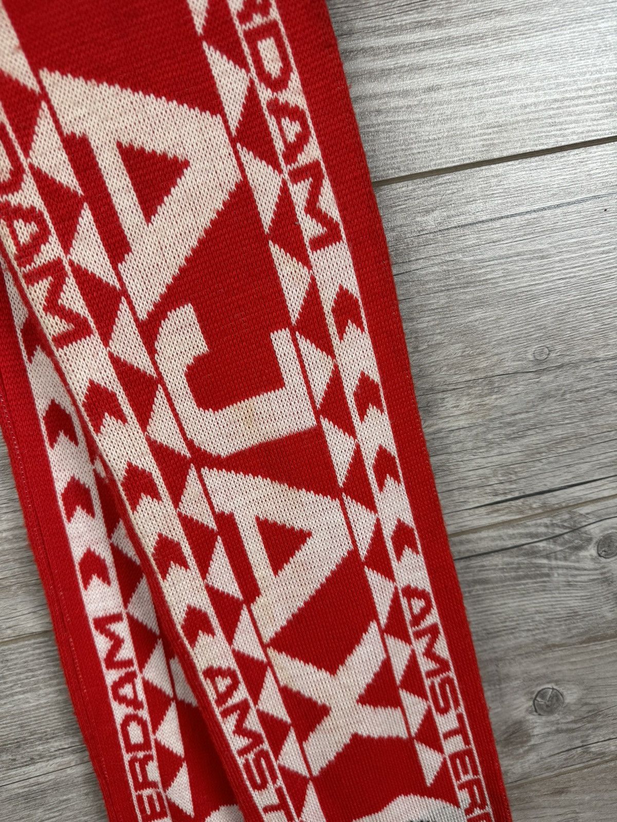 Vintage Vintage Scarf 🧣 Ajax Amsterdam Y2K Drill style Size ONE SIZE - 9 Thumbnail