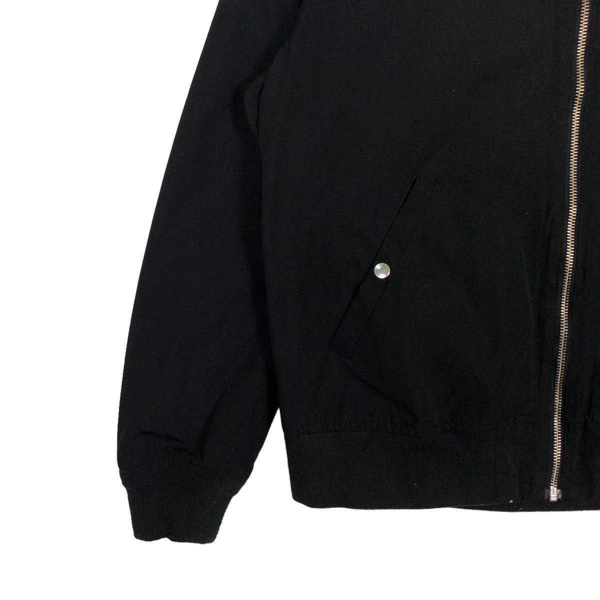 Japanese Brand 🔥90s Issey Miyake Design Bomber Jacket Browny Vintage Black Size US L / EU 52-54 / 3 - 4 Thumbnail