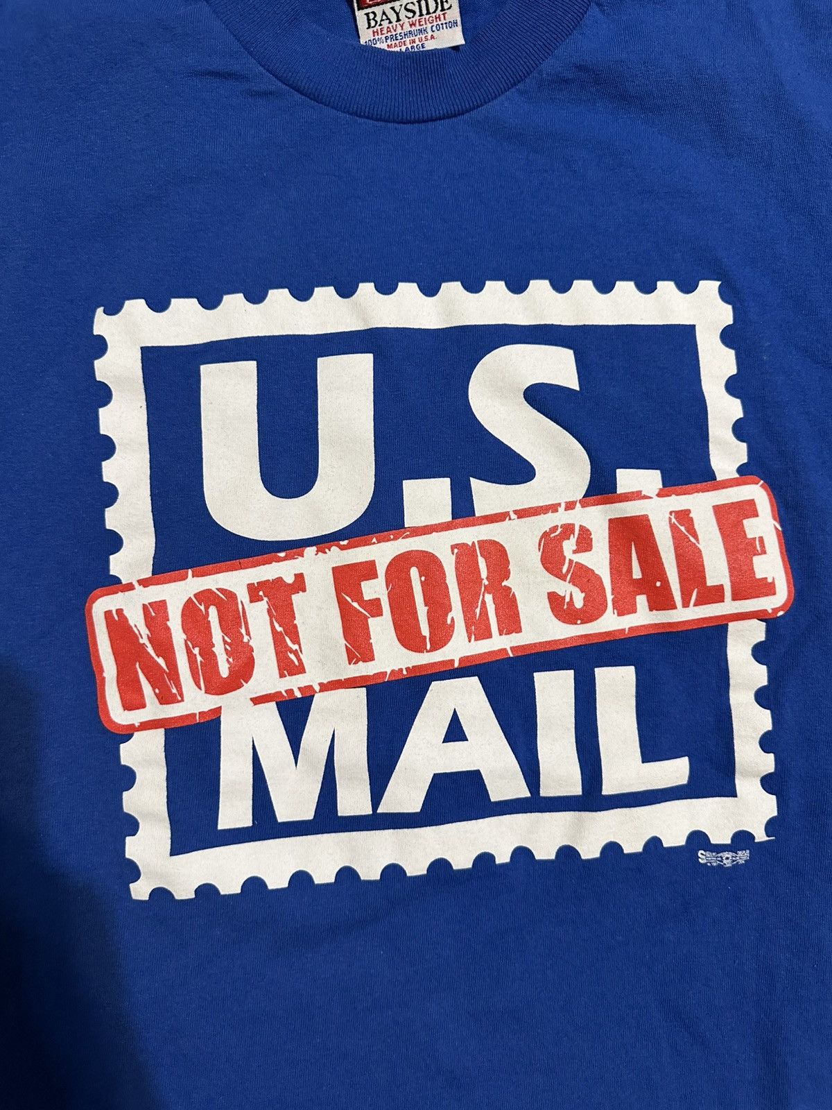 Anti Social Social Club × Vintage Vintage USPS mailman “Not for sale” shirt 90s size large Size US L / EU 52-54 / 3 - 2 Thumbnail