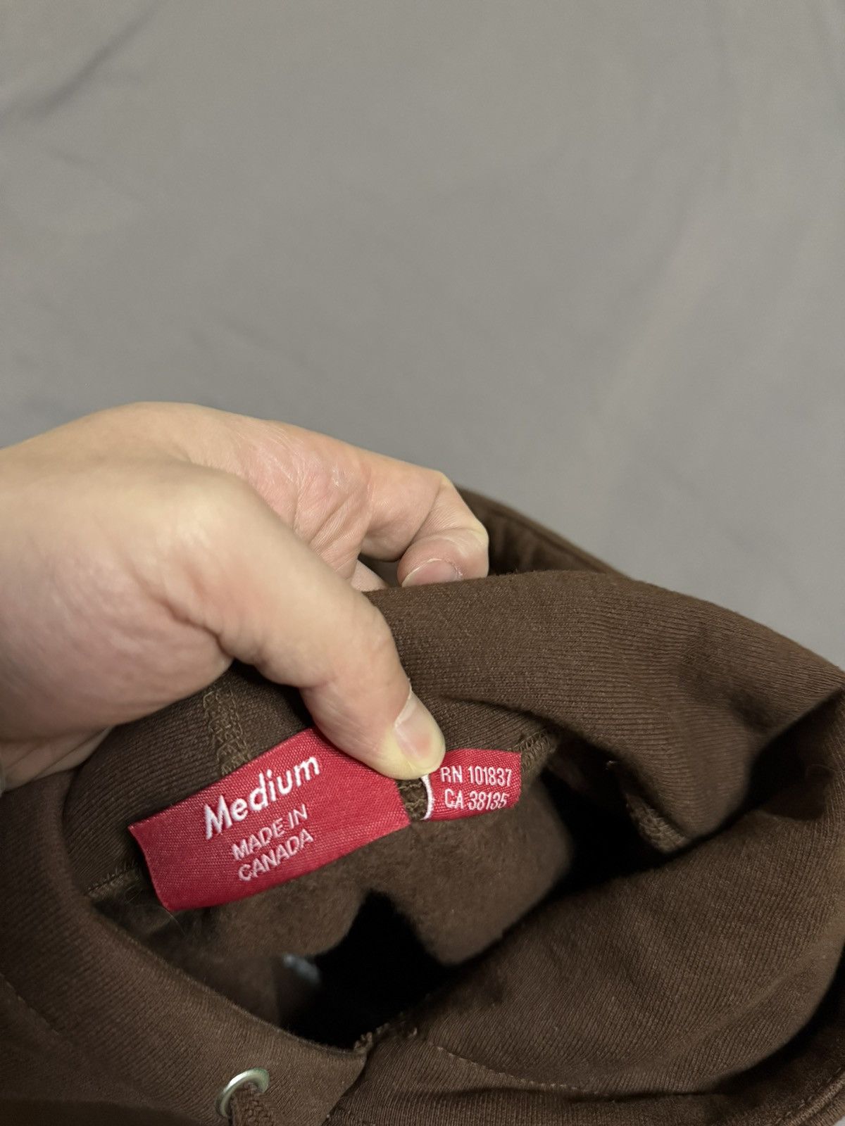 Supreme Supreme brown bandana paisley box logo hooded sweatshirt Size US M / EU 48-50 / 2 - 5 Thumbnail