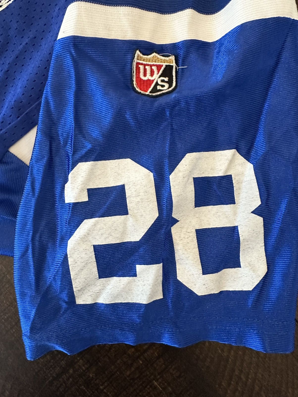 Wilson VTG 90s Marshall Faulk Indy Colts Wilson Men’s Jersey-Med Size US M / EU 48-50 / 2 - 3 Thumbnail