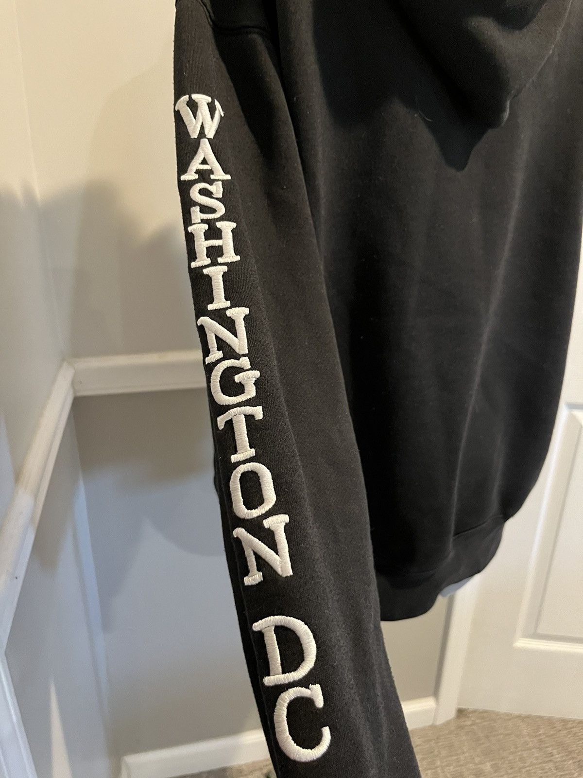 Vintage FBI Washington DC N&T Black Cotton Blend Hoodie large Size US L / EU 52-54 / 3 - 5 Thumbnail