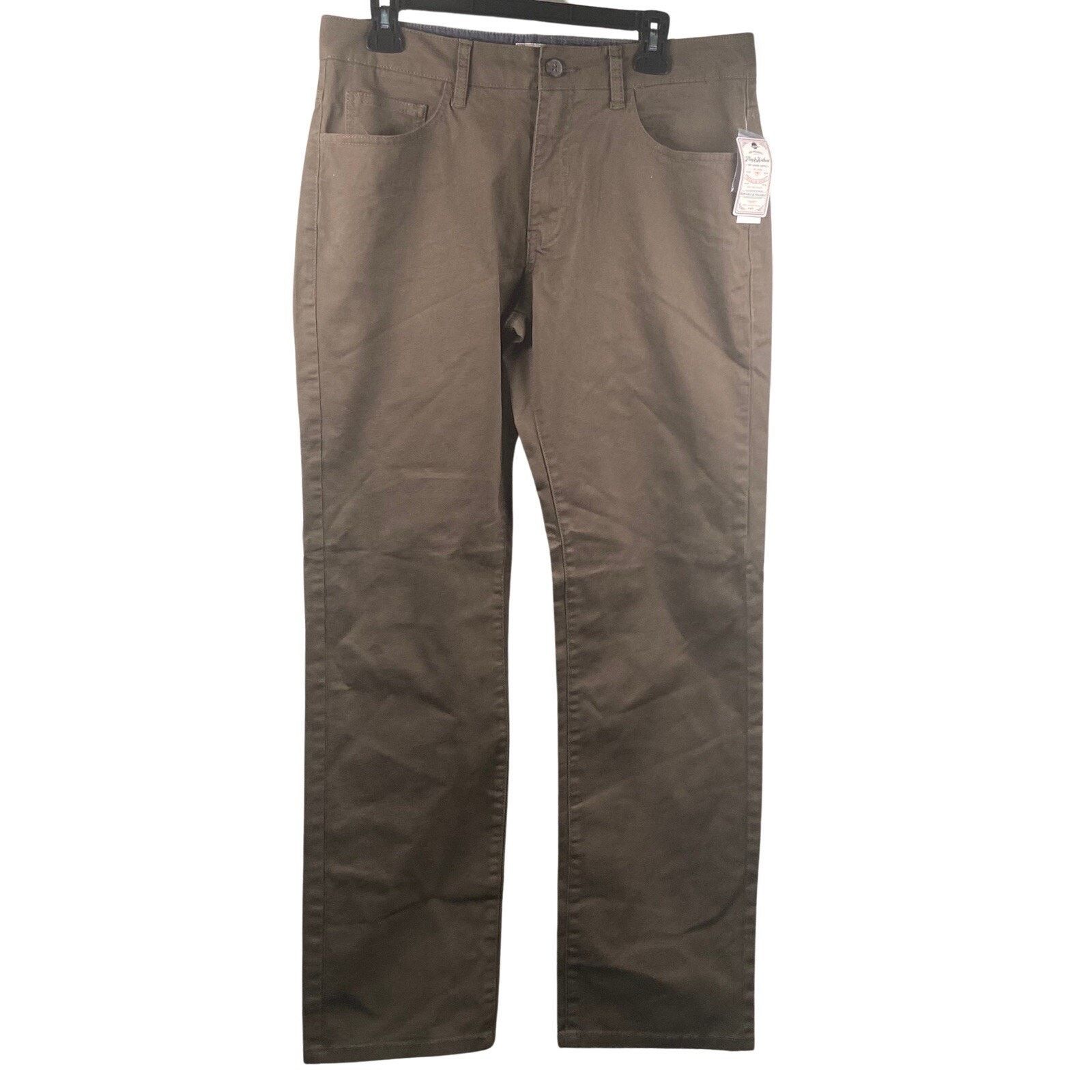 Flag & Anthem Flag & Anthem Jeans Men's Fits 33x32 Olive Portland Relaxed Size US 31 - 1 Thumbnail