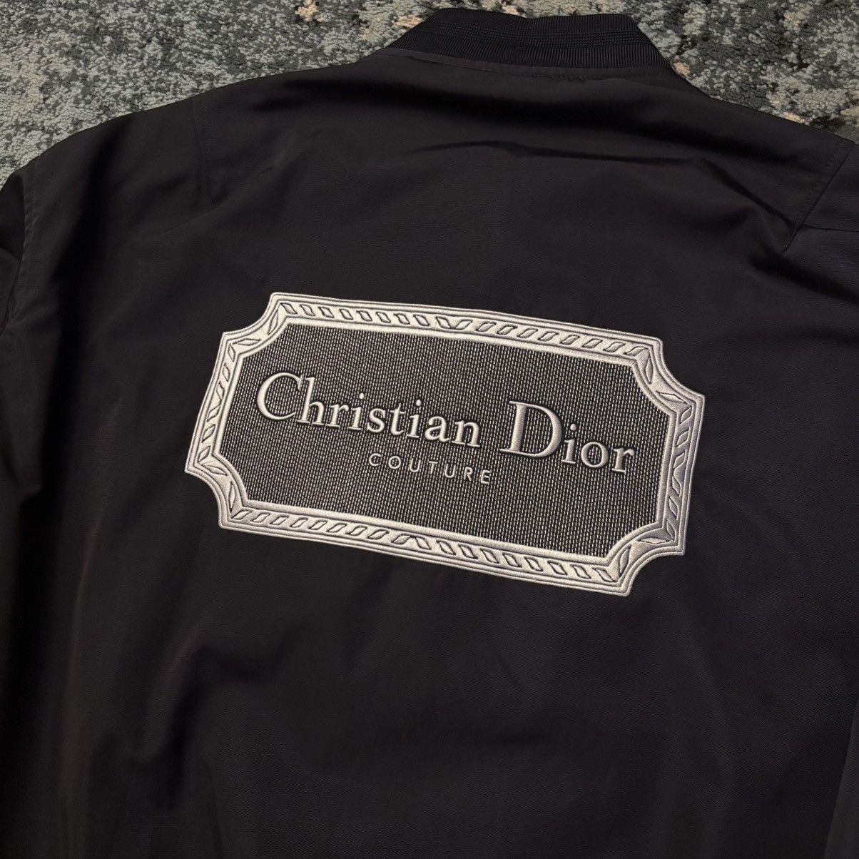 Dior Christian Dior Couture Navy Bomber Jacket Size 54 (M US) Size US M / EU 48-50 / 2 - 9 Thumbnail