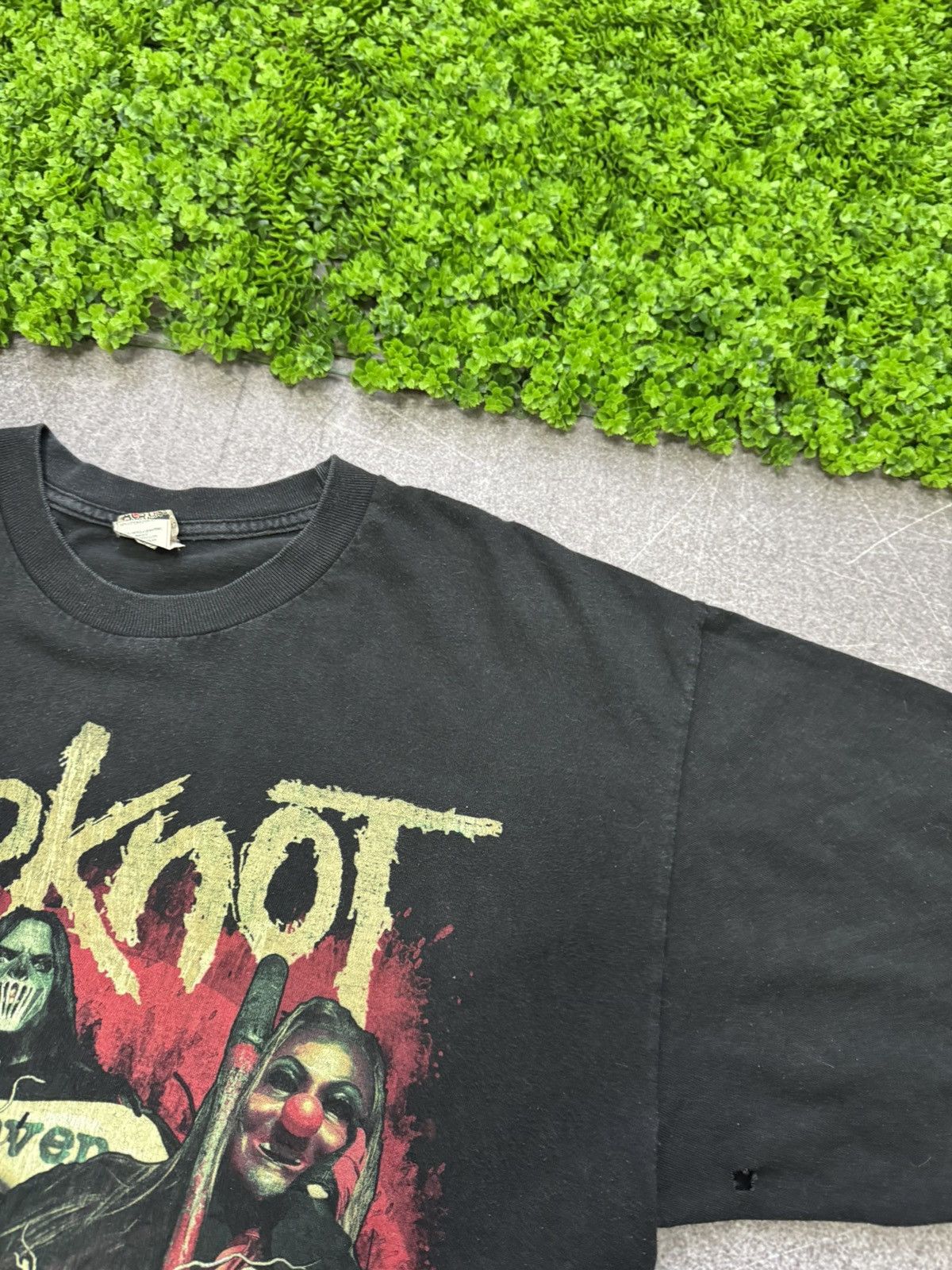 Band Tees Vintage y2k Slipknot 2010 T-Shirt rock band tee siz L y2k Size US L / EU 52-54 / 3 - 9 Thumbnail