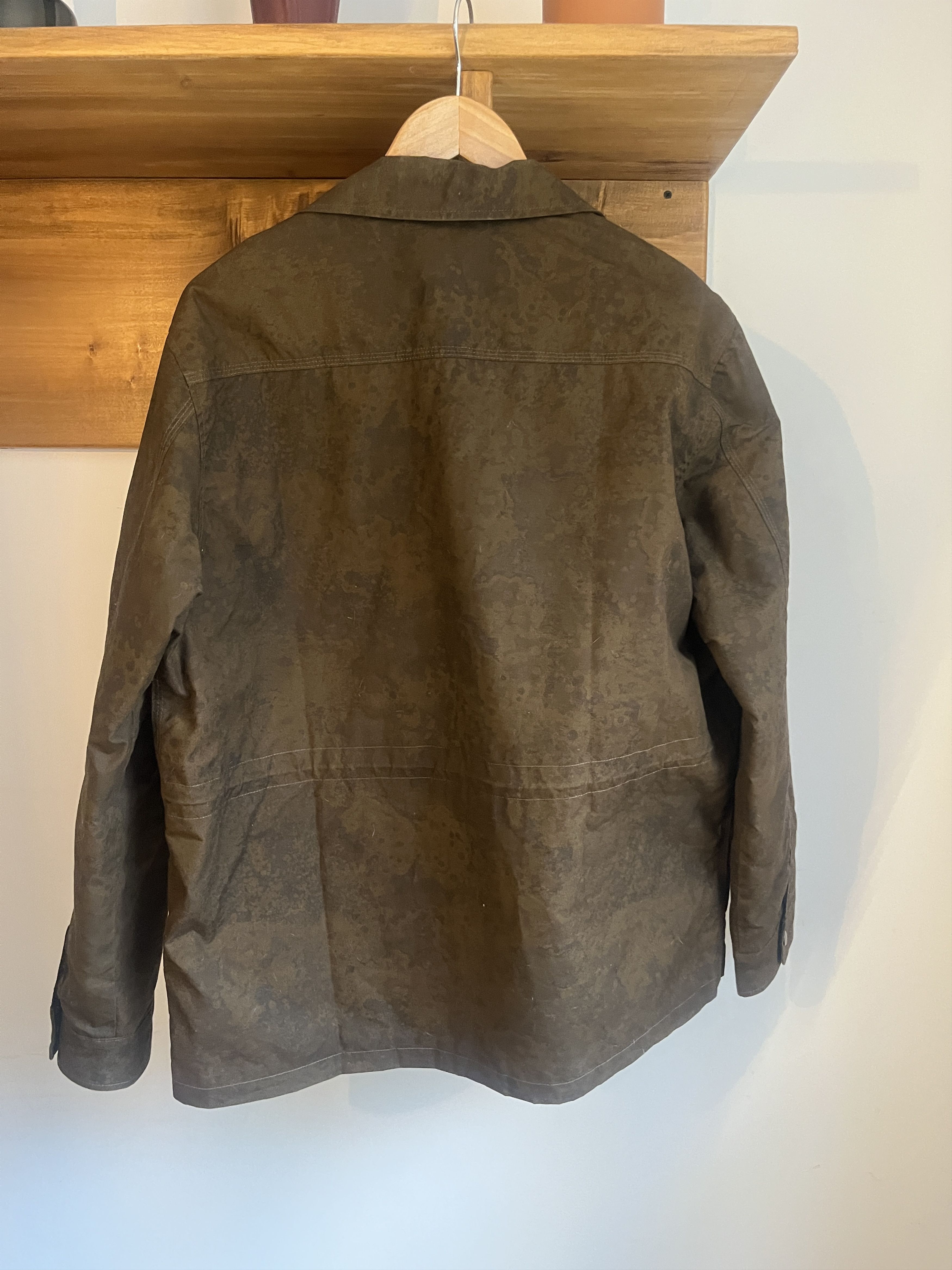 foret Forét Hike Field Jacket Brown, Waxed Cotton Size US L / EU 52-54 / 3 - 3 Thumbnail