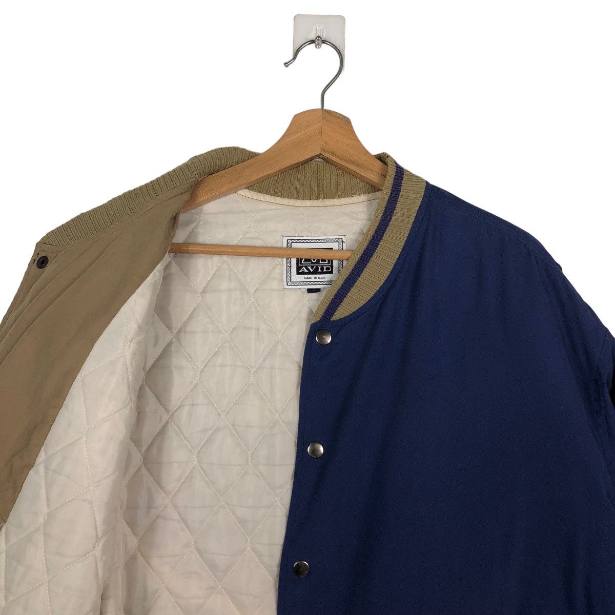 Vintage 🔥90’s Vintage Bomber Jacket Avid Made in USA Size US L / EU 52-54 / 3 - 9 Thumbnail