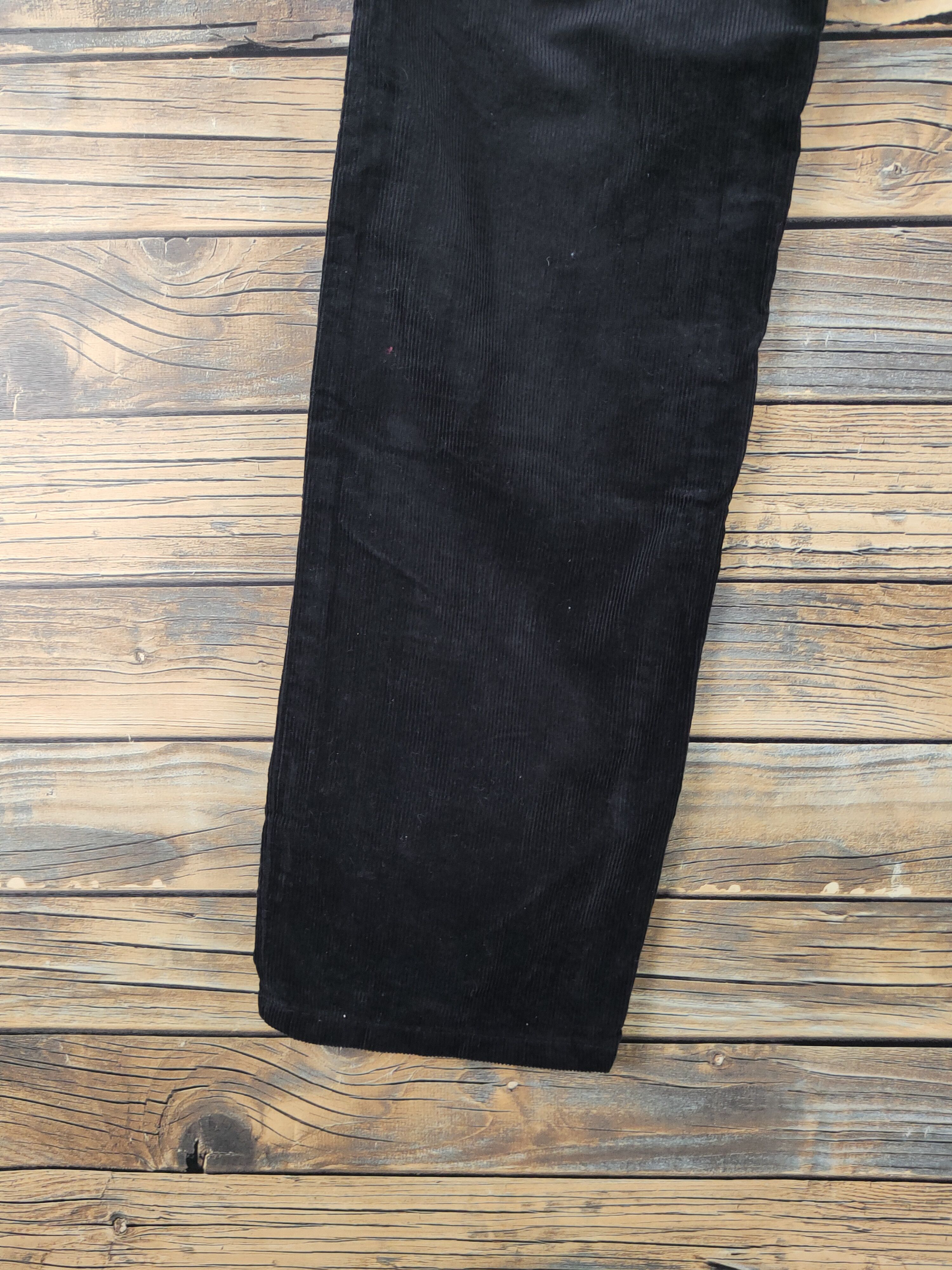BEAUTY&YOUTH × United Arrows Beauty&Youth -United Arrows Black Corduroy Pants #W1719 Size US 31 - 9 Thumbnail