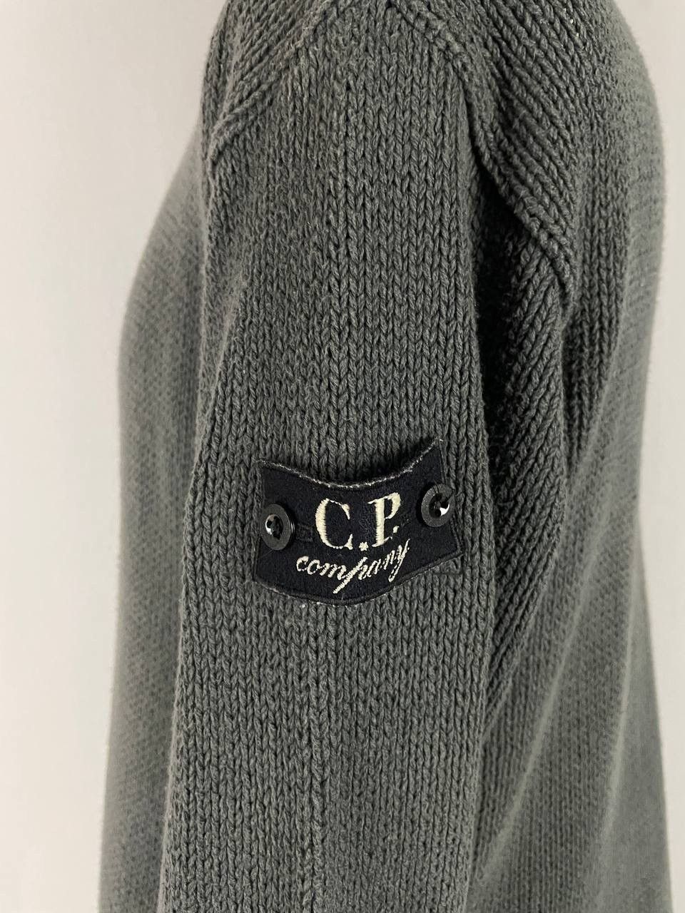 C.P. Company C.P.Company Sweater Hoodie Grey Vintage Size US L / EU 52-54 / 3 - 7 Thumbnail