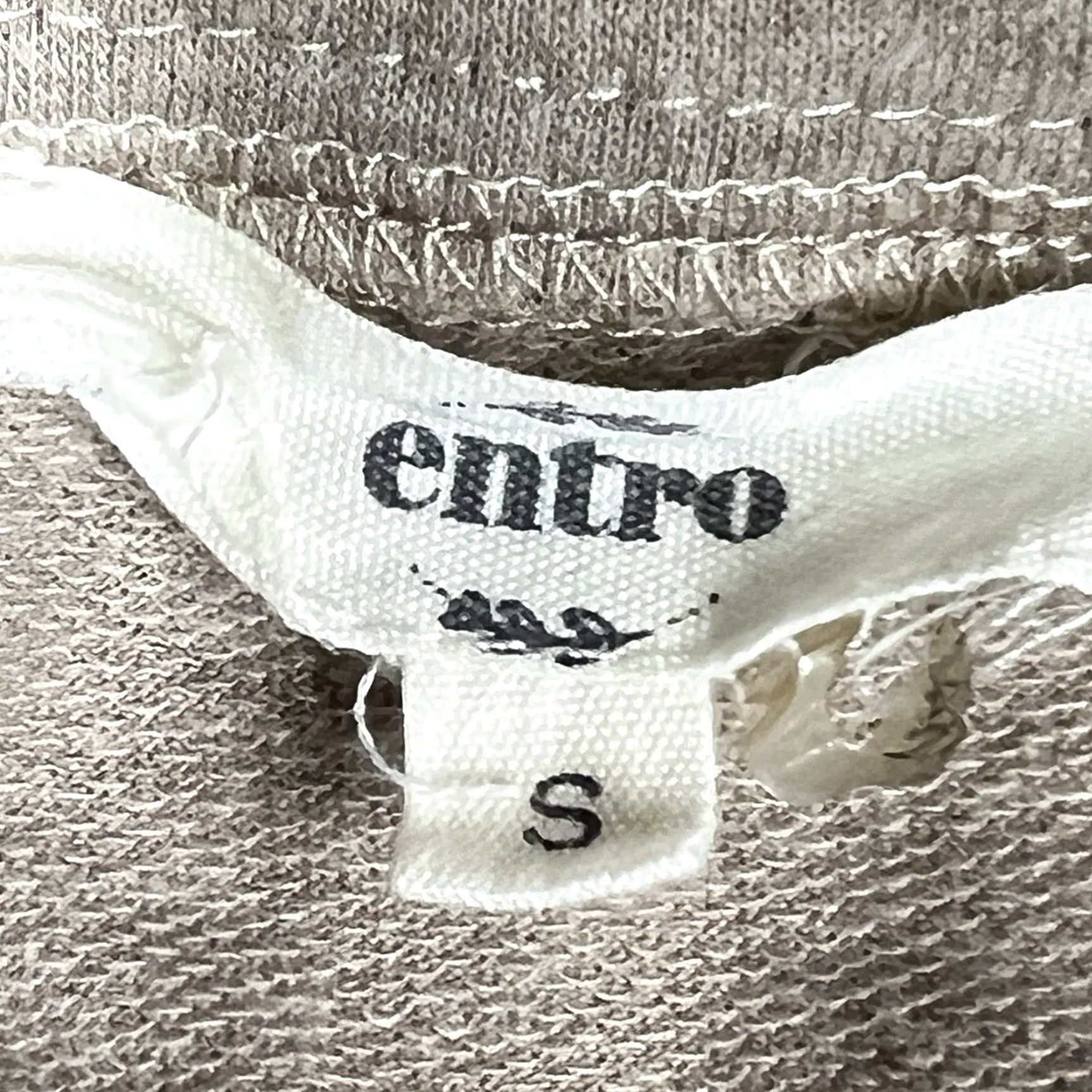 Vintage ENTRO Shirt Women Small Brown Pullover Embroidered Embellished Blouse Knit Size S / US 4 / IT 40 - 2 Thumbnail