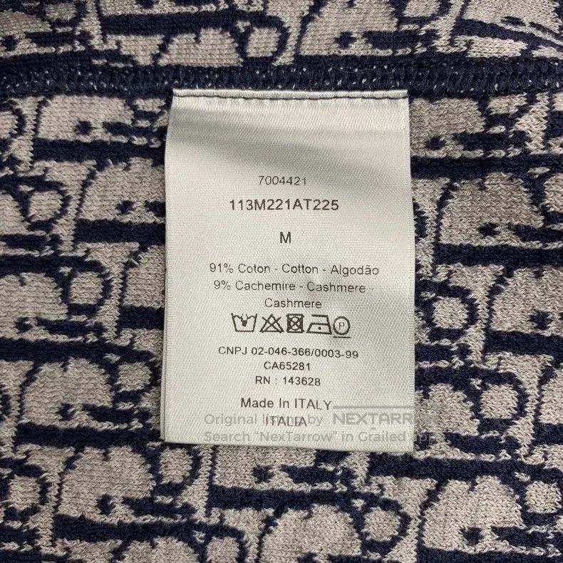 Dior Dior Blue Logo Hoodie Sweatshirt Jacket. Size US M / EU 48-50 / 2 - 7 Thumbnail