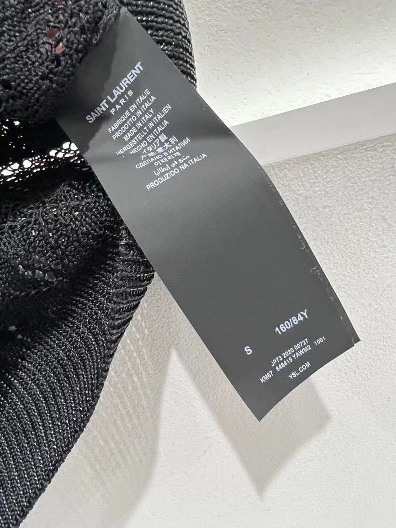 Saint Laurent Paris Saint Laurent ParisCutout knit long sleeves 2504-Nextarrow Size US S / EU 44-46 / 1 - 4 Thumbnail