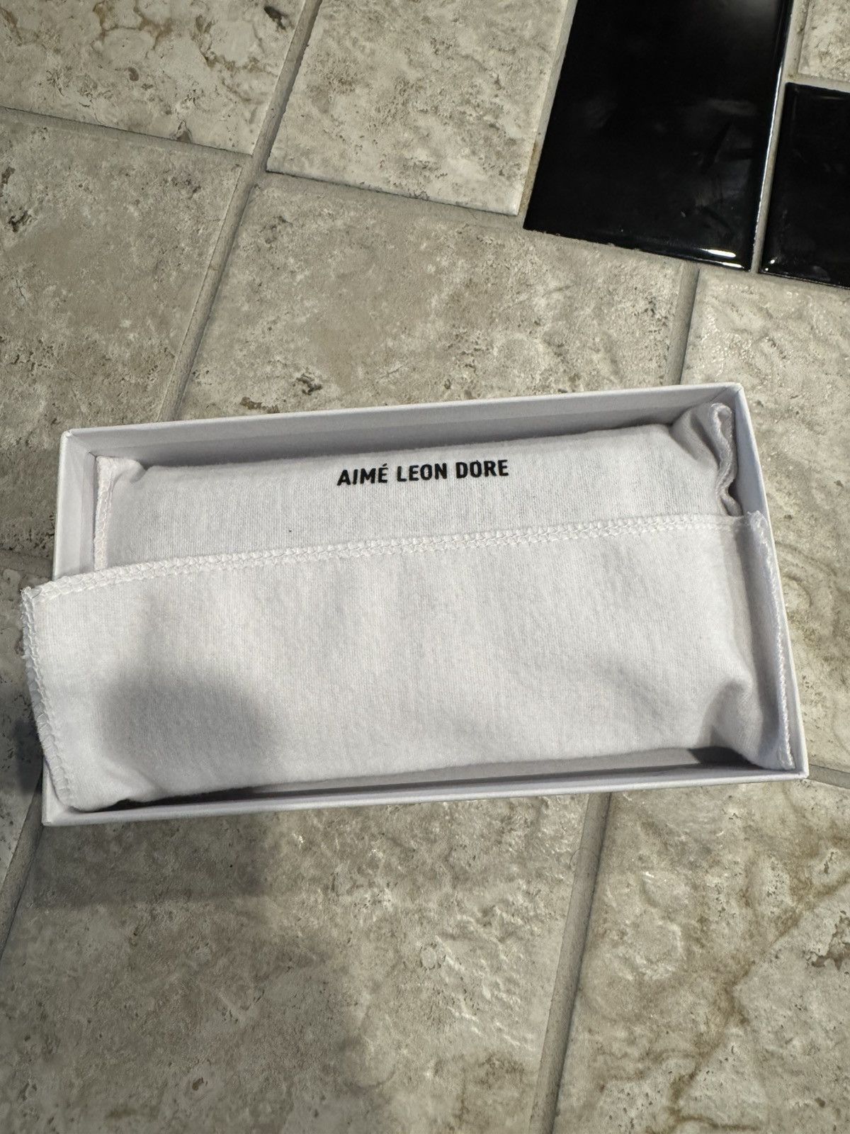 Aime Leon Dore ALD Golf Leather Cigar Case, Black Size ONE SIZE - 9 Thumbnail