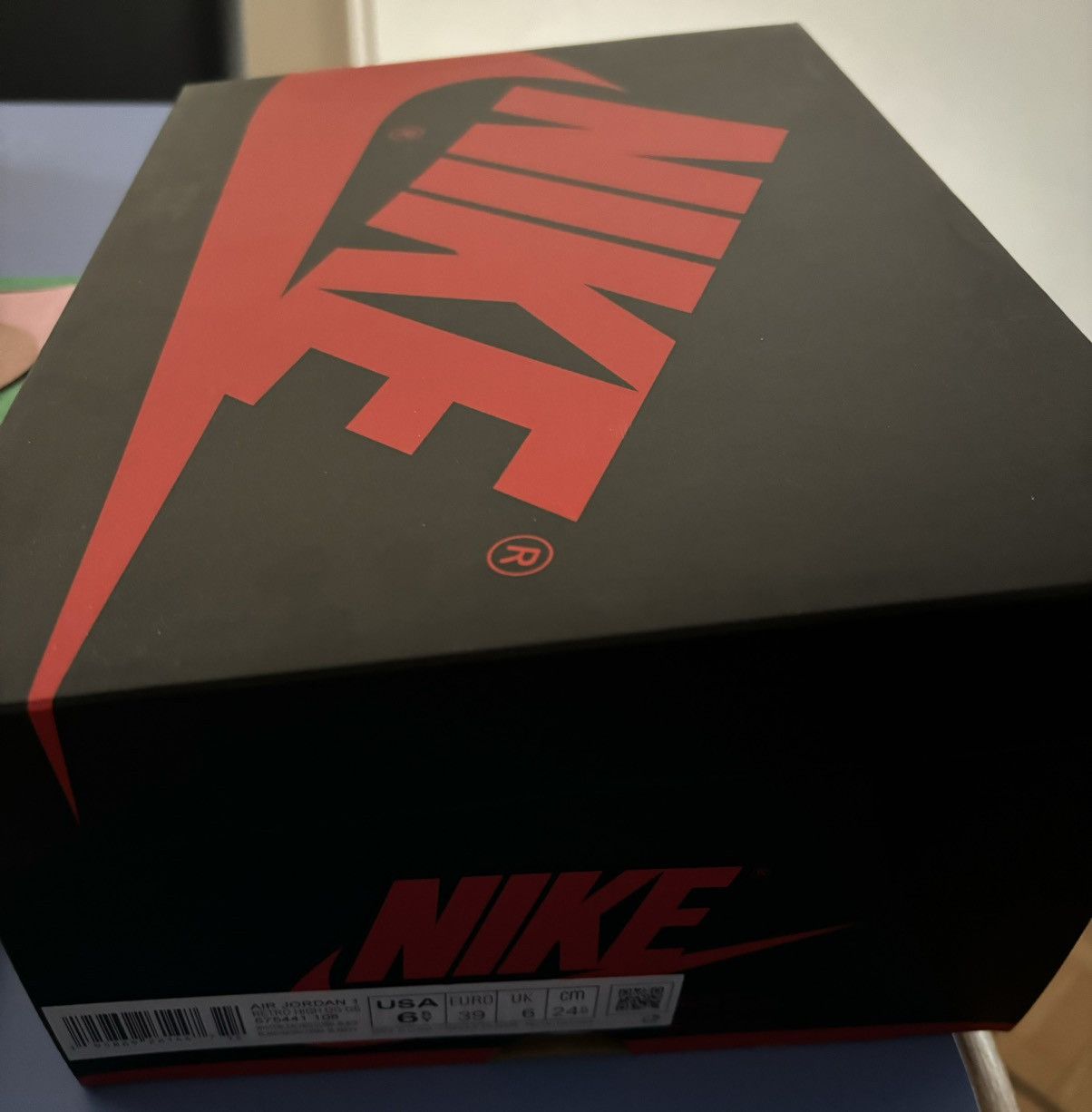 Jordan Brand × Nike Air Jordan 1 Retro High OG GS ‘Stage Haze’ Size US 6.5 / EU 39-40 - 10 Thumbnail