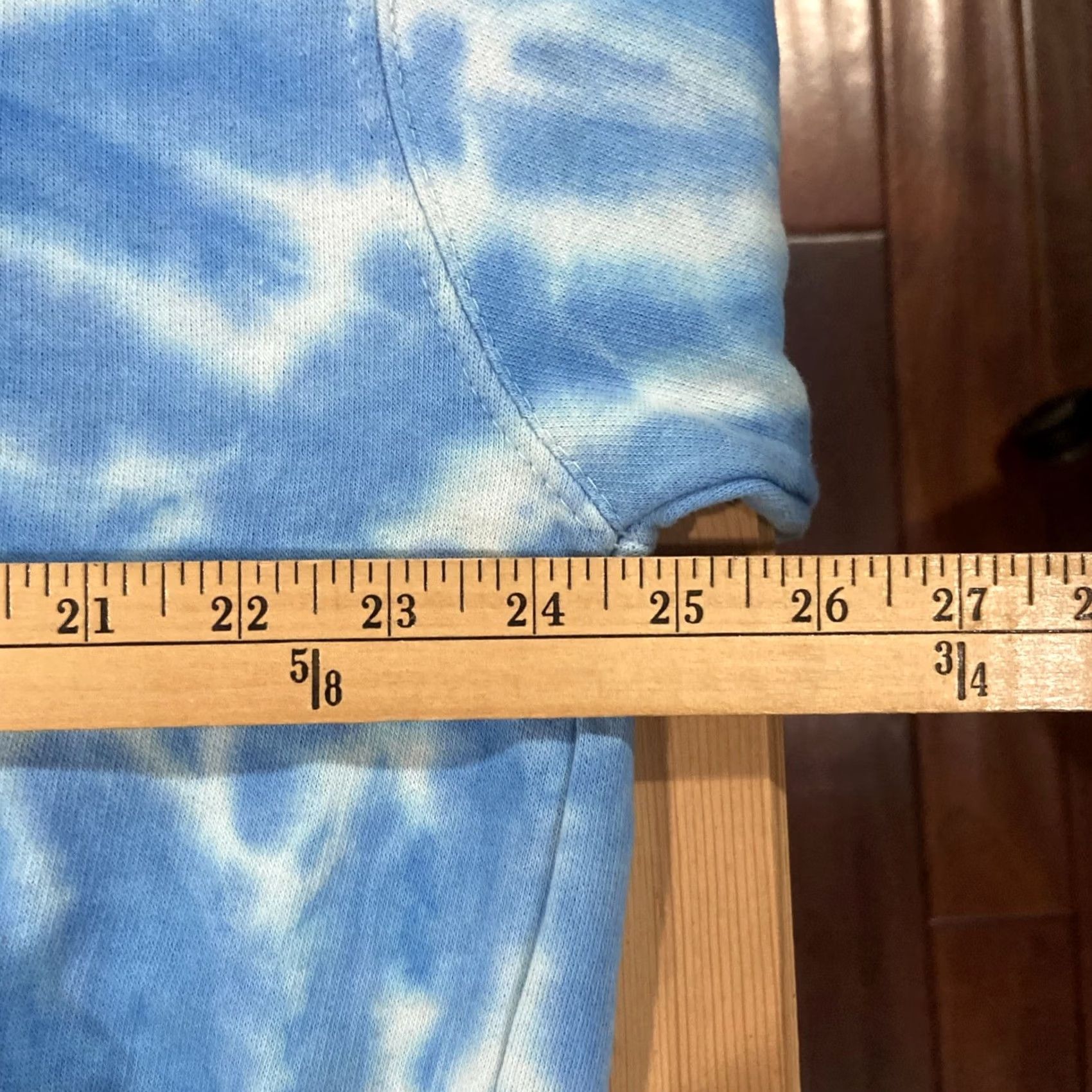 Vintage VINTAGE? Sugarhill Men’s XL Blue Tie dye Dreams Hoodie Sweatshirt Men Pullover Hooded Graphic Print Pockets Cotton Size US XL / EU 56 / 4 - 3 Thumbnail