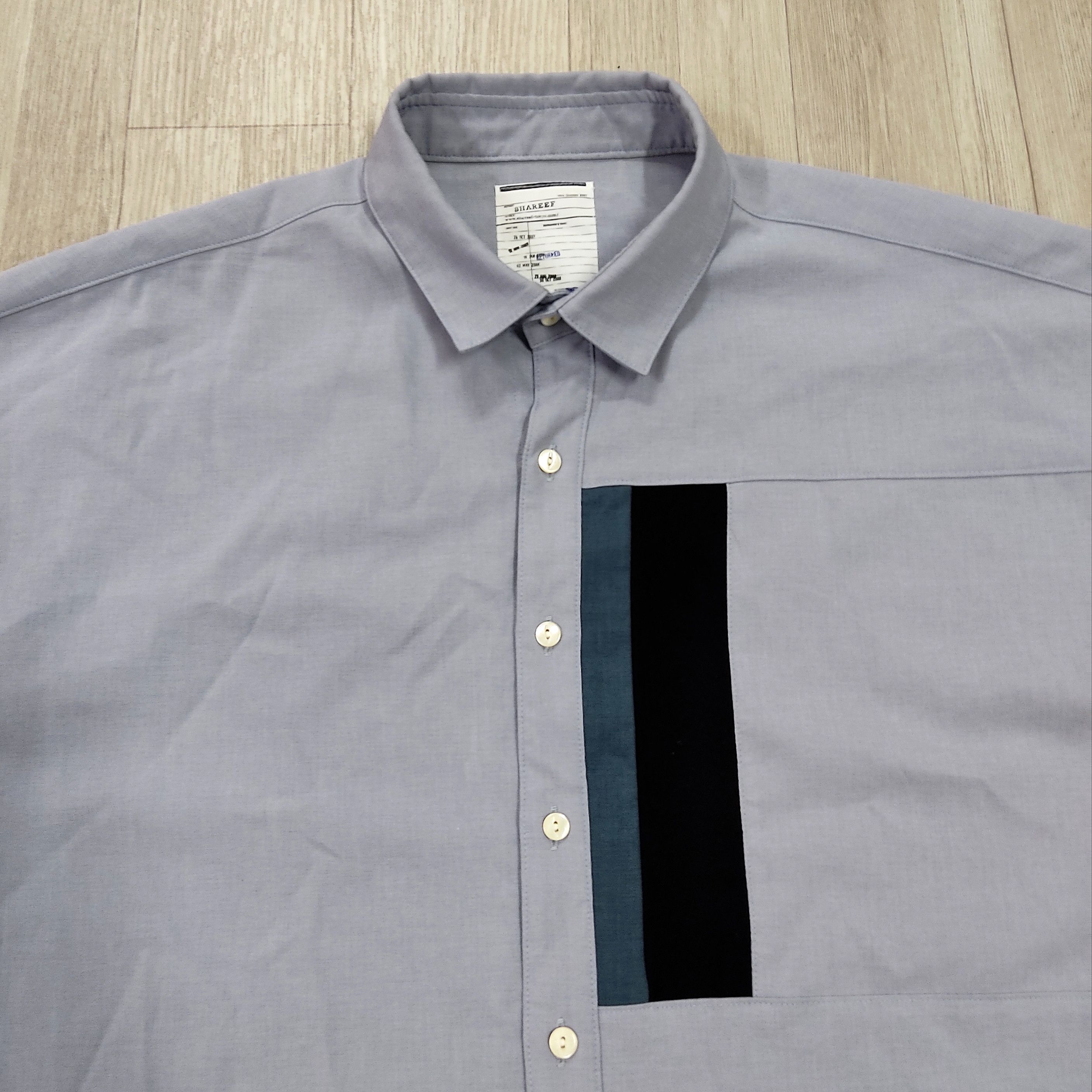 SHAREEF SHAREEF Switching Short Sleeve Shirts Size US L / EU 52-54 / 3 - 4 Thumbnail